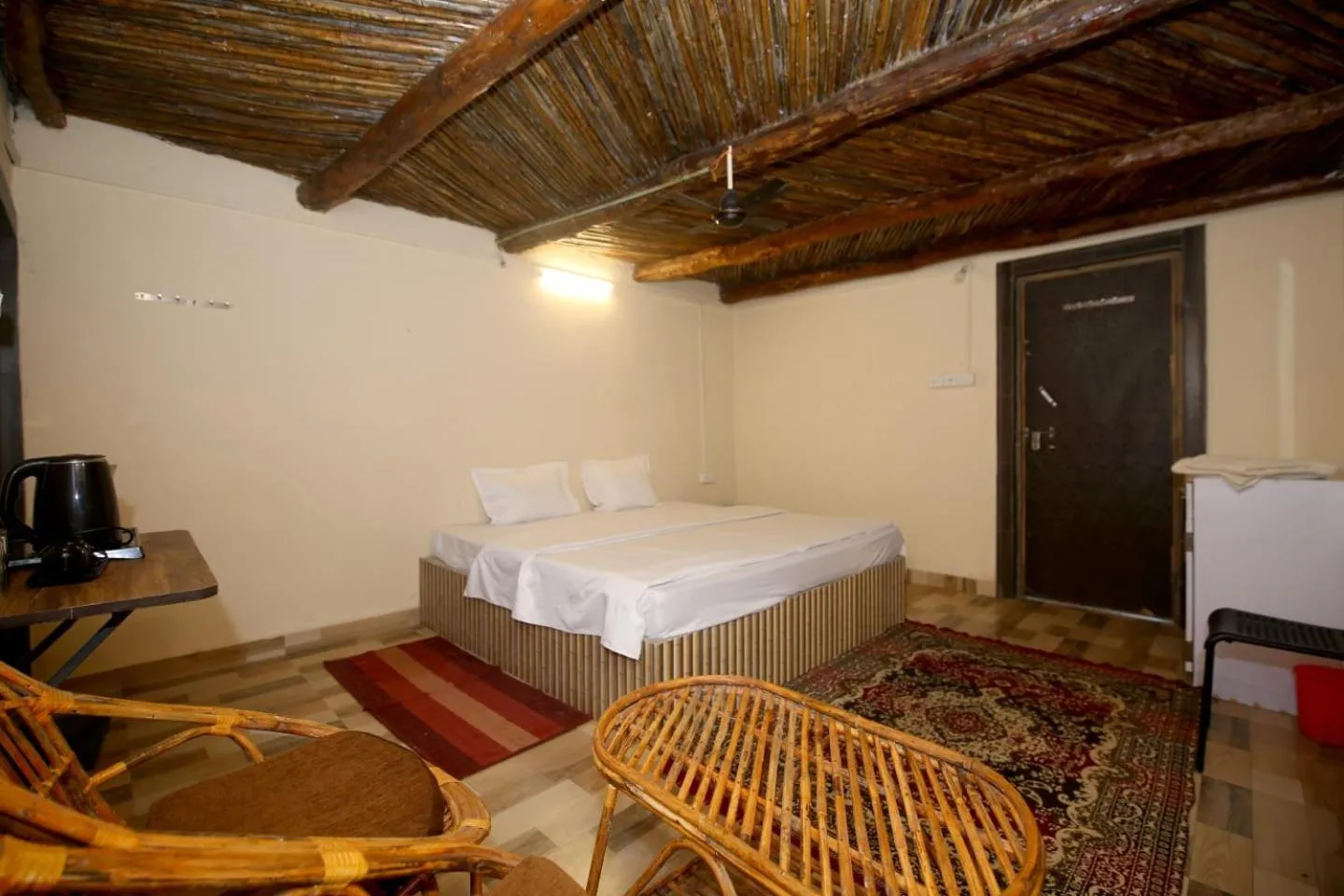 Bed in Tribal Wood Resort