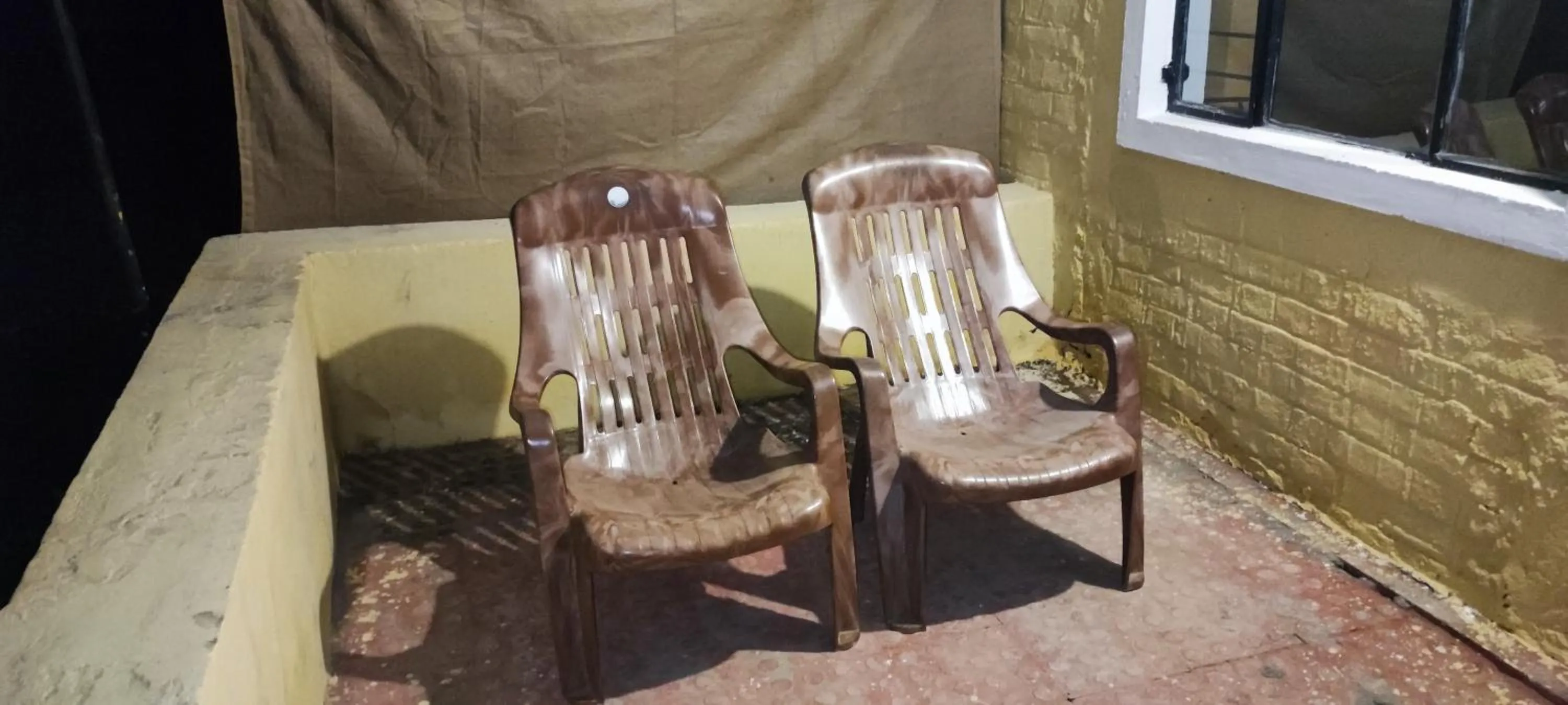 Patio in Tribal Wood Resort