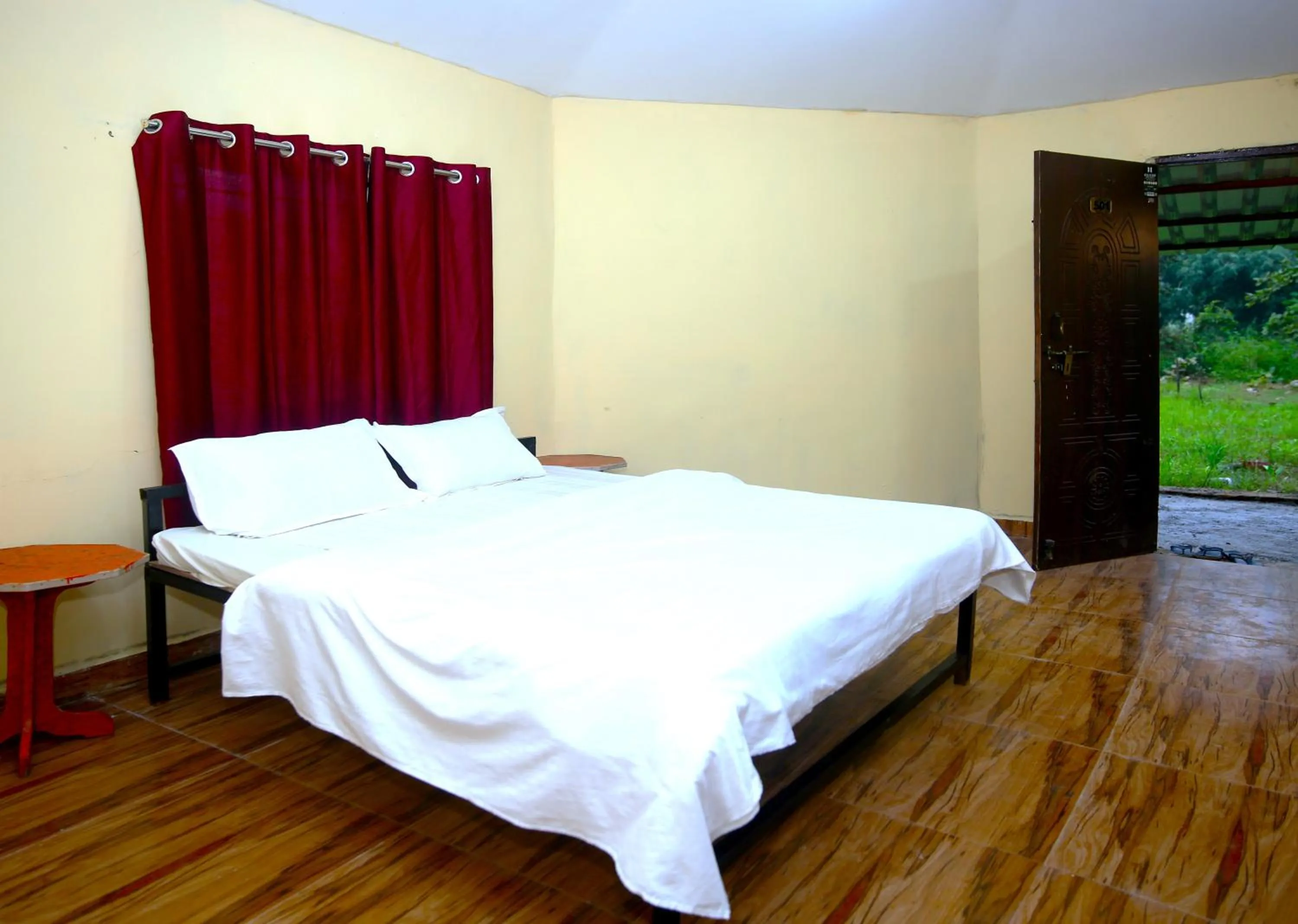 Bed in Tribal Wood Resort