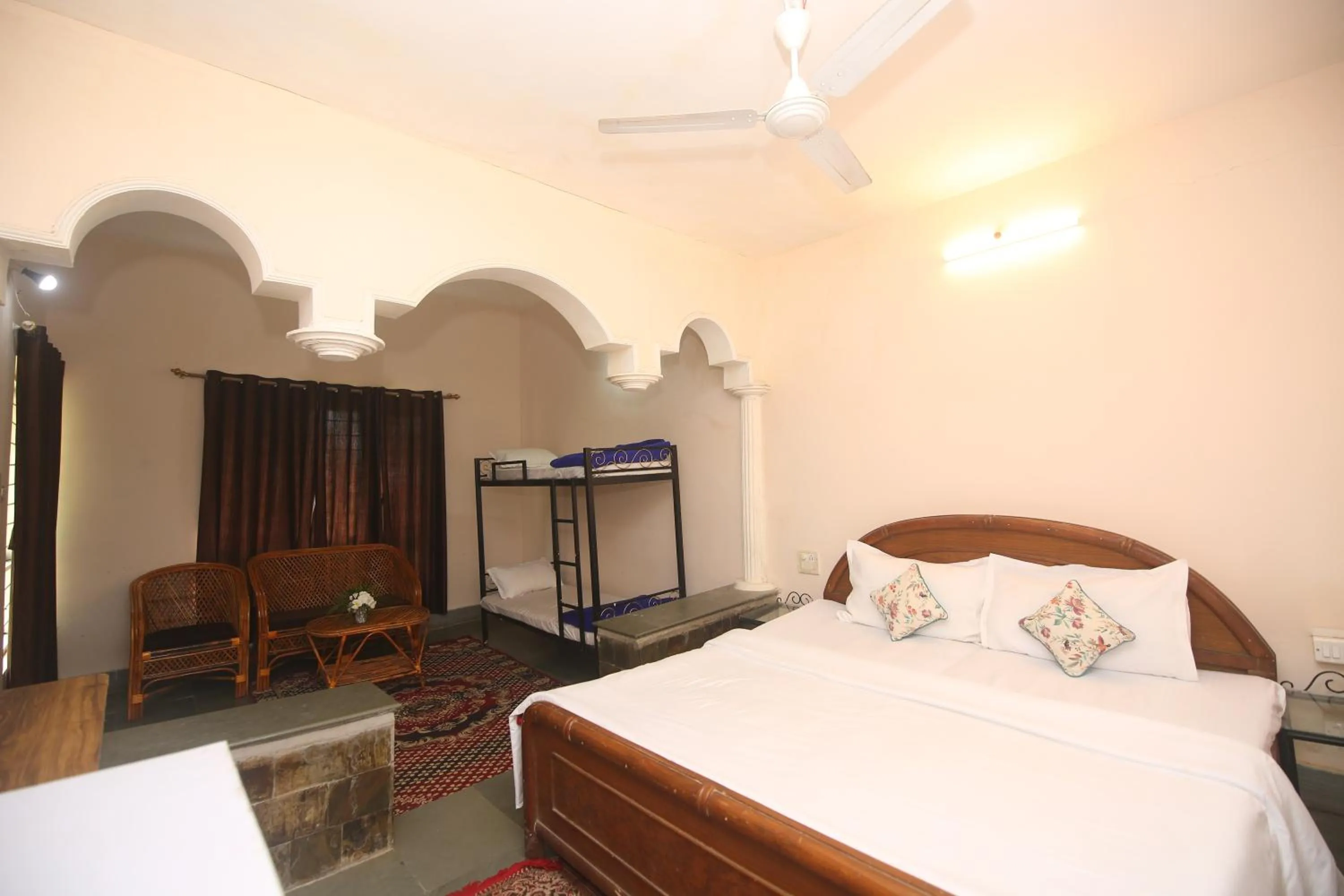 Bed in Tribal Wood Resort