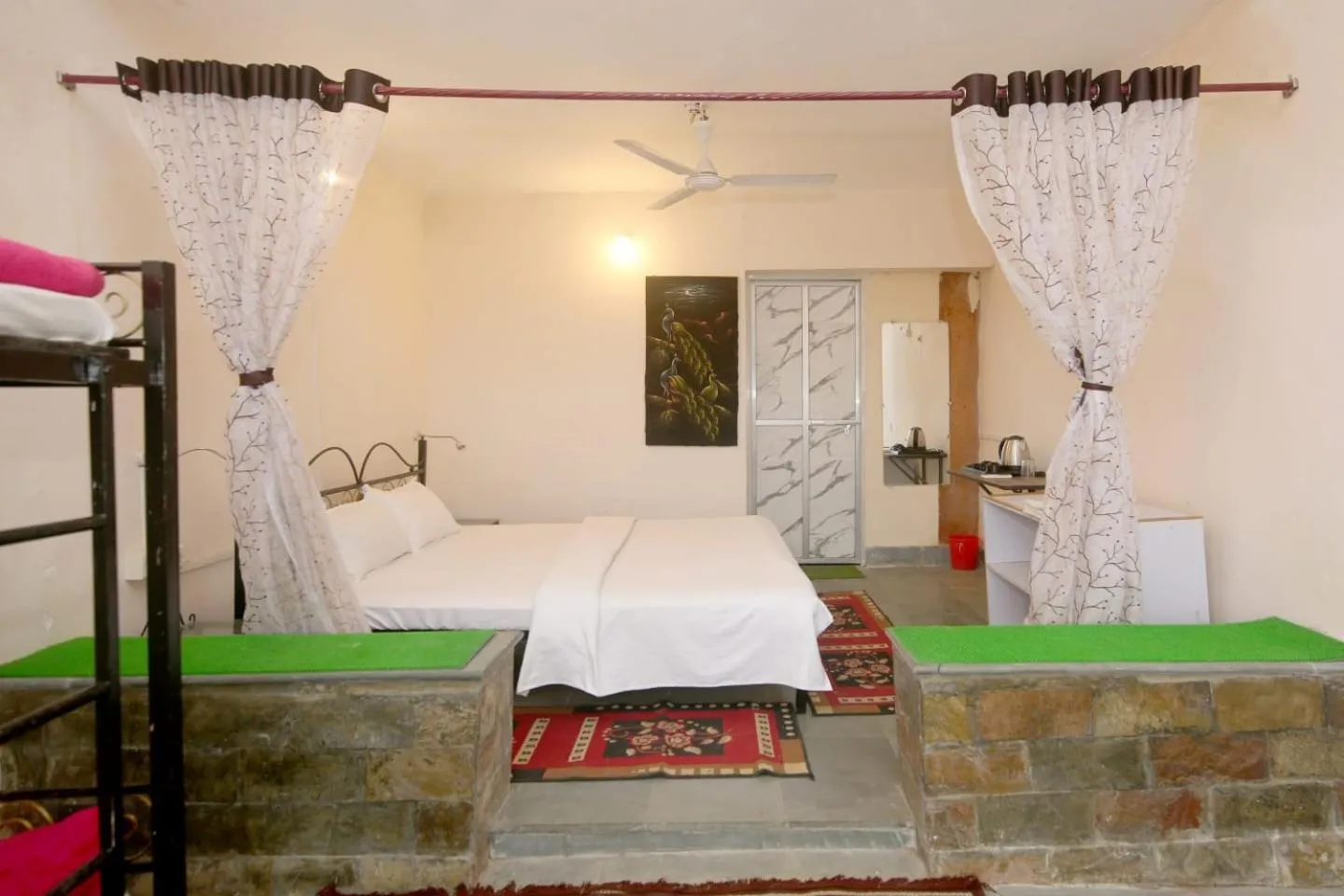 Bed in Tribal Wood Resort