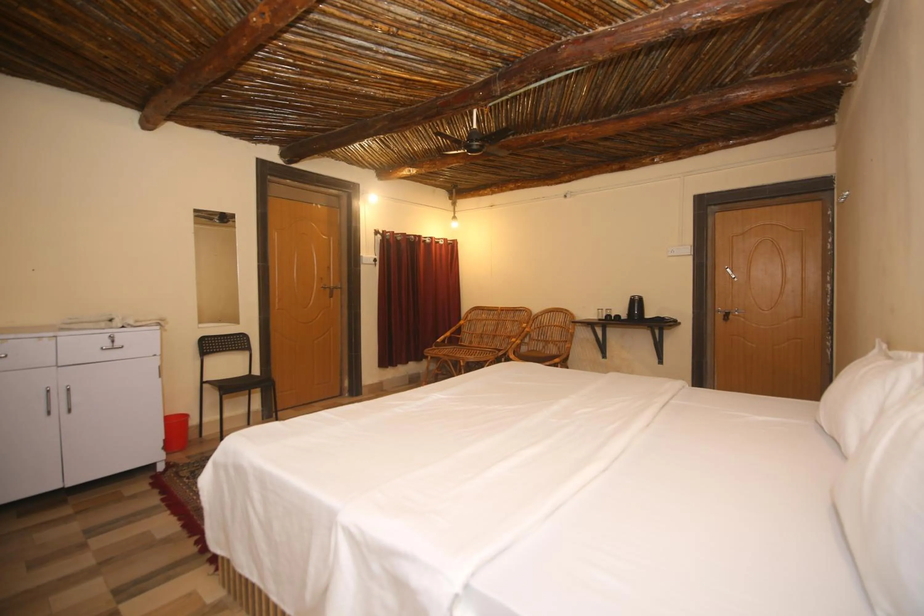 Bed in Tribal Wood Resort
