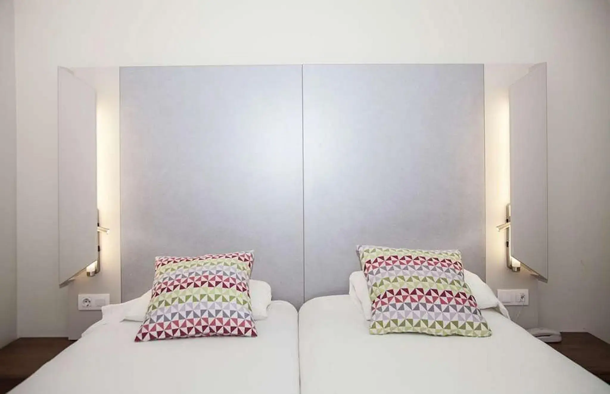 Bed in Travelodge BCN Cornella Fira Bed in Travelodge BCN Cornella Fira