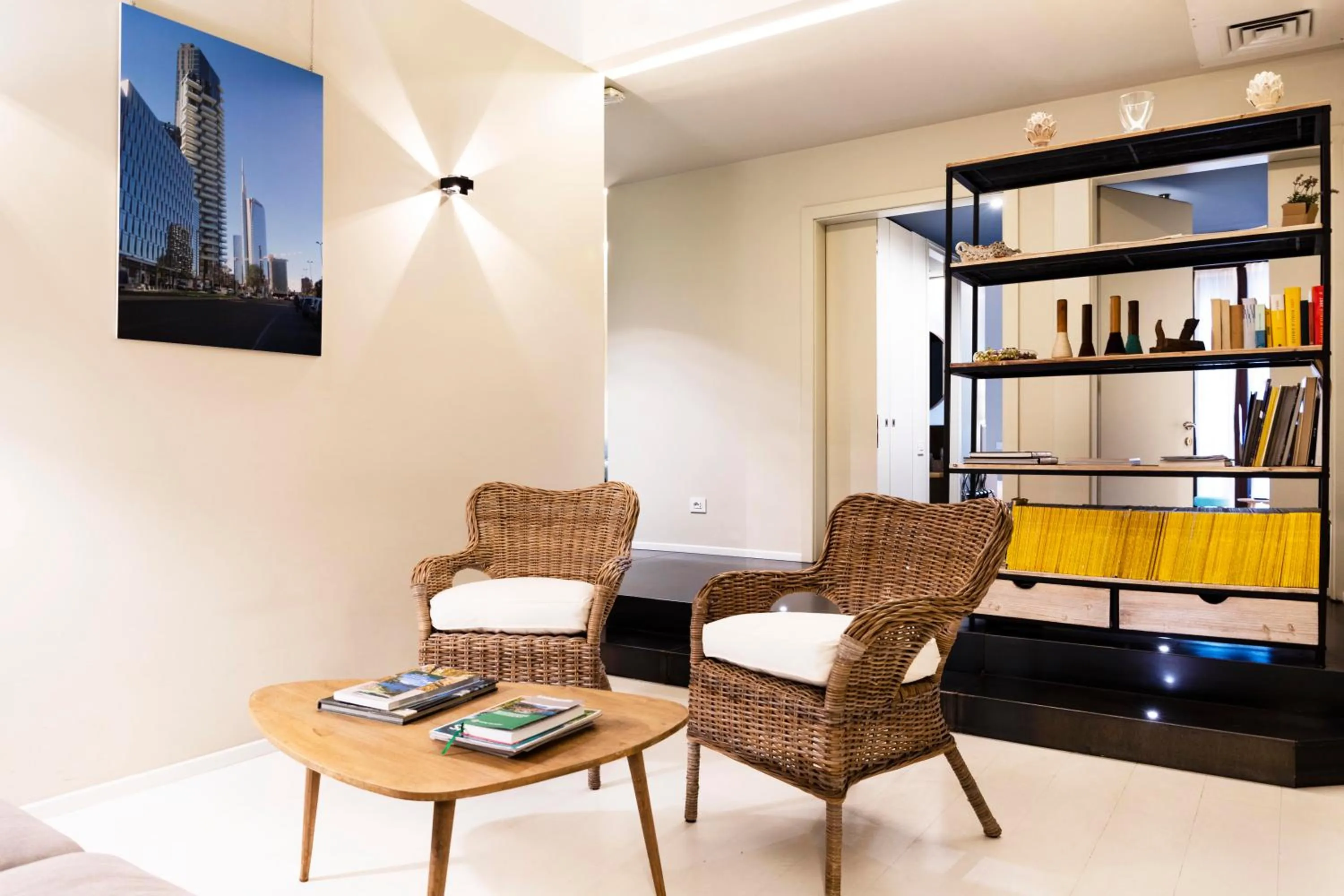 Living room in BC MAISON bed&cafe Milano