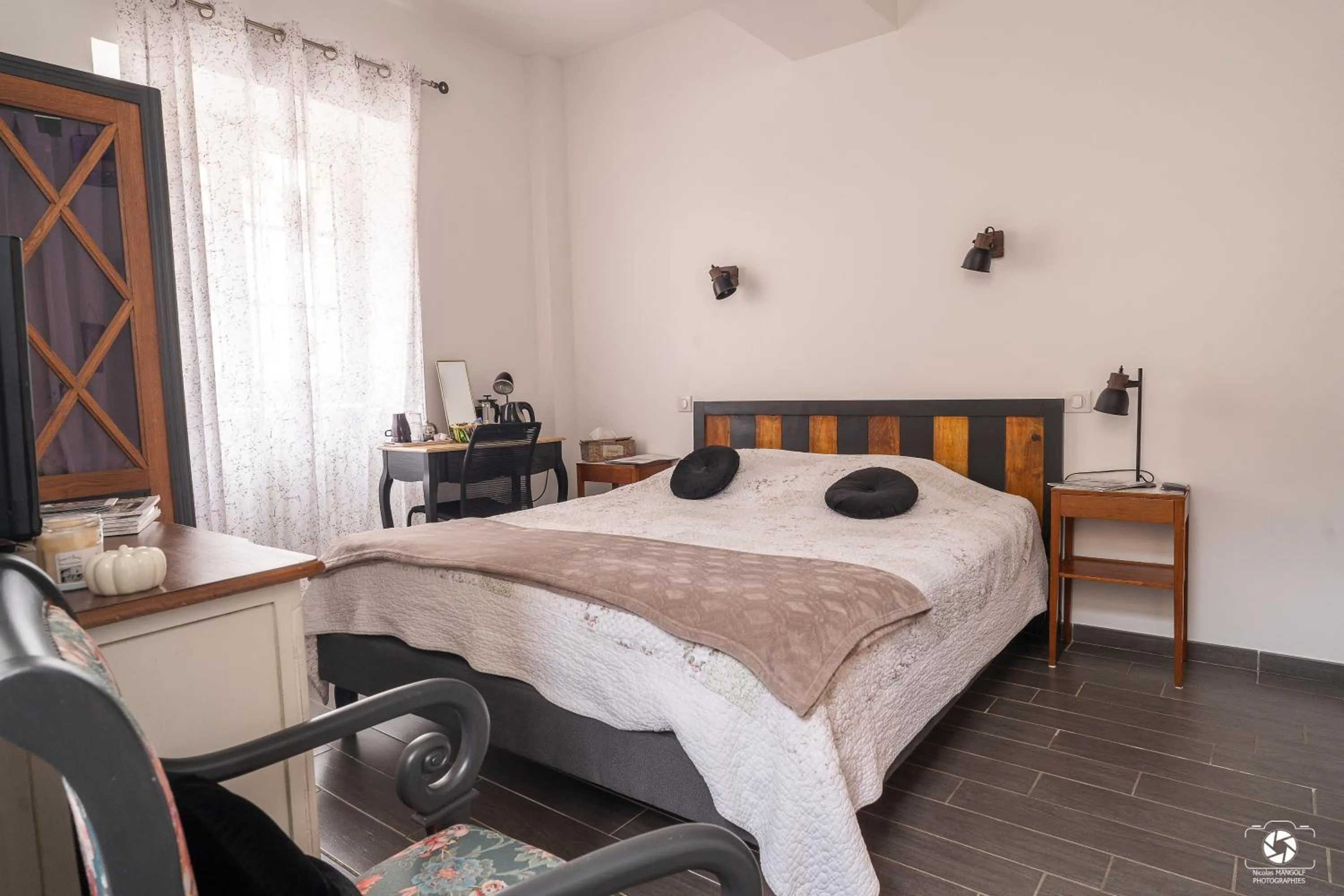 Bedroom, Bed in Château Besson