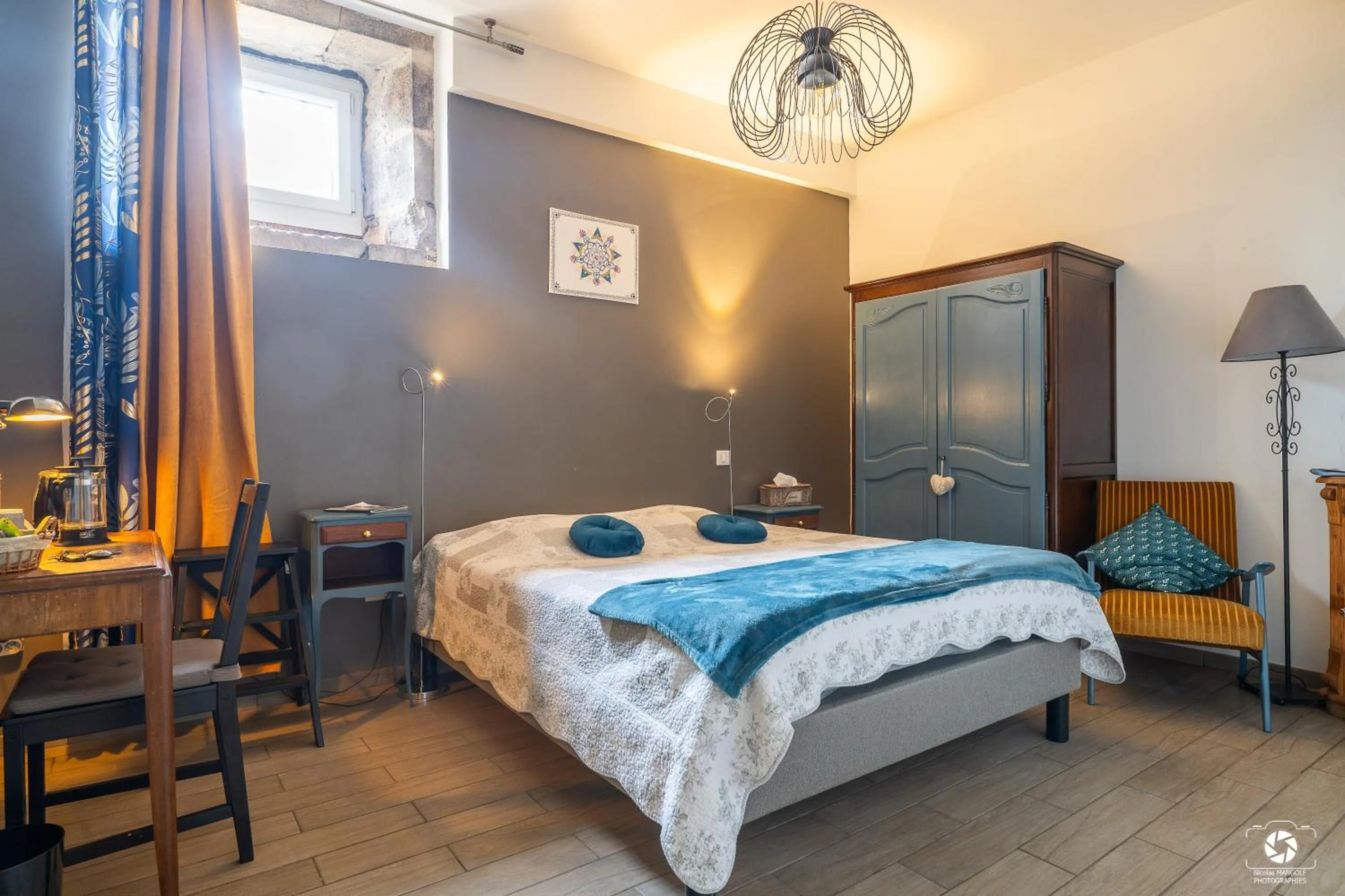 Bedroom, Bed in Château Besson