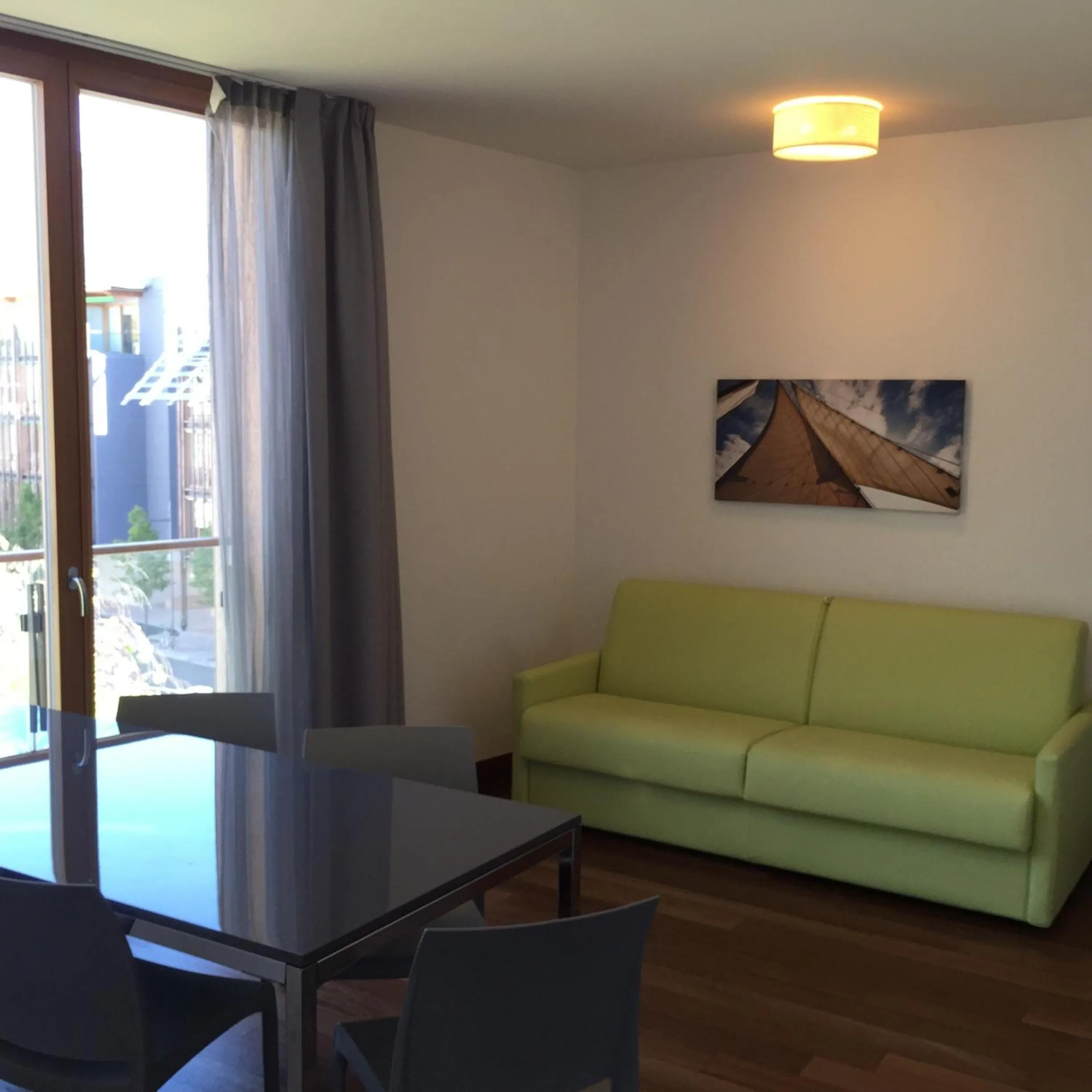 Seating area in Komodo short stay apartments