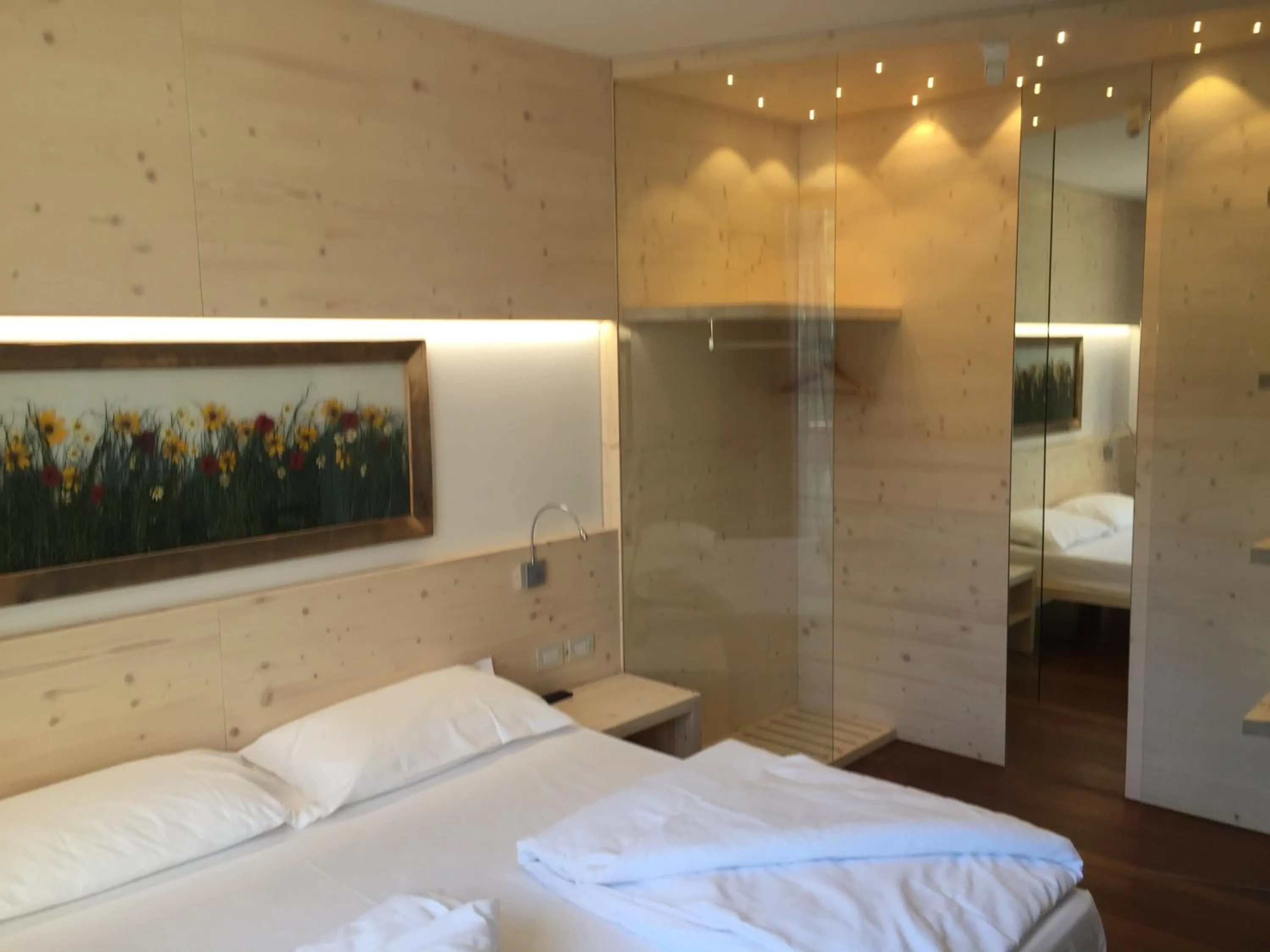 Decorative detail, Bed in Komodo short stay apartments