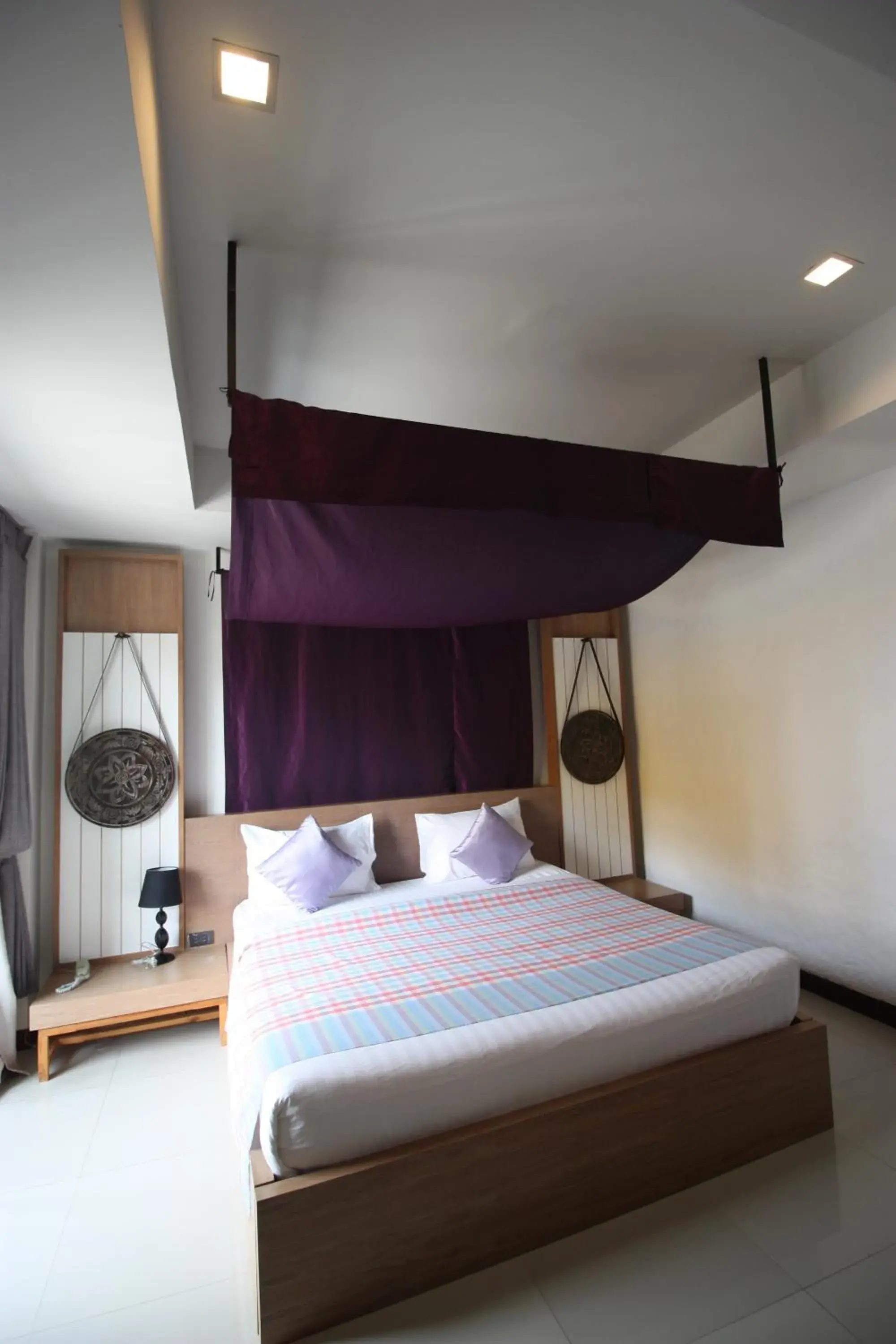 Bed in Nakorn De Sukhothai Hip Hotel Bed in Nakorn De Sukhothai Hip Hotel