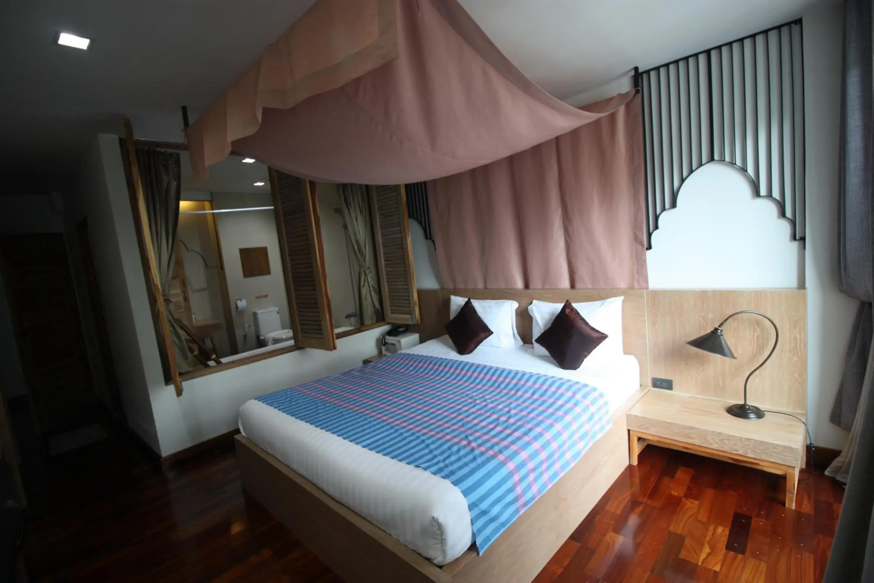 Bed in Nakorn De Sukhothai Hip Hotel Bed in Nakorn De Sukhothai Hip Hotel