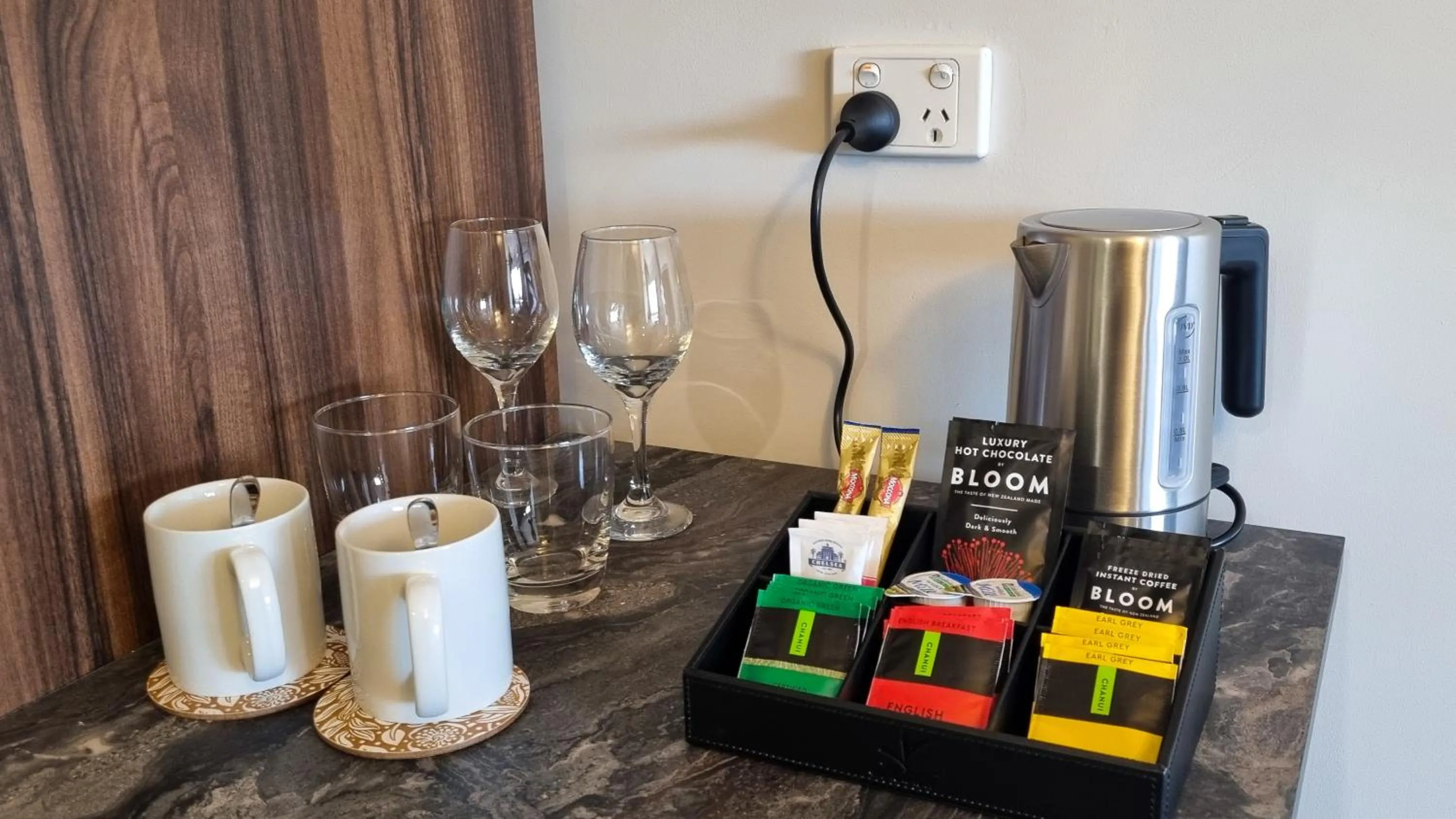 Coffee/tea facilities in Marsden Stay Rotorua