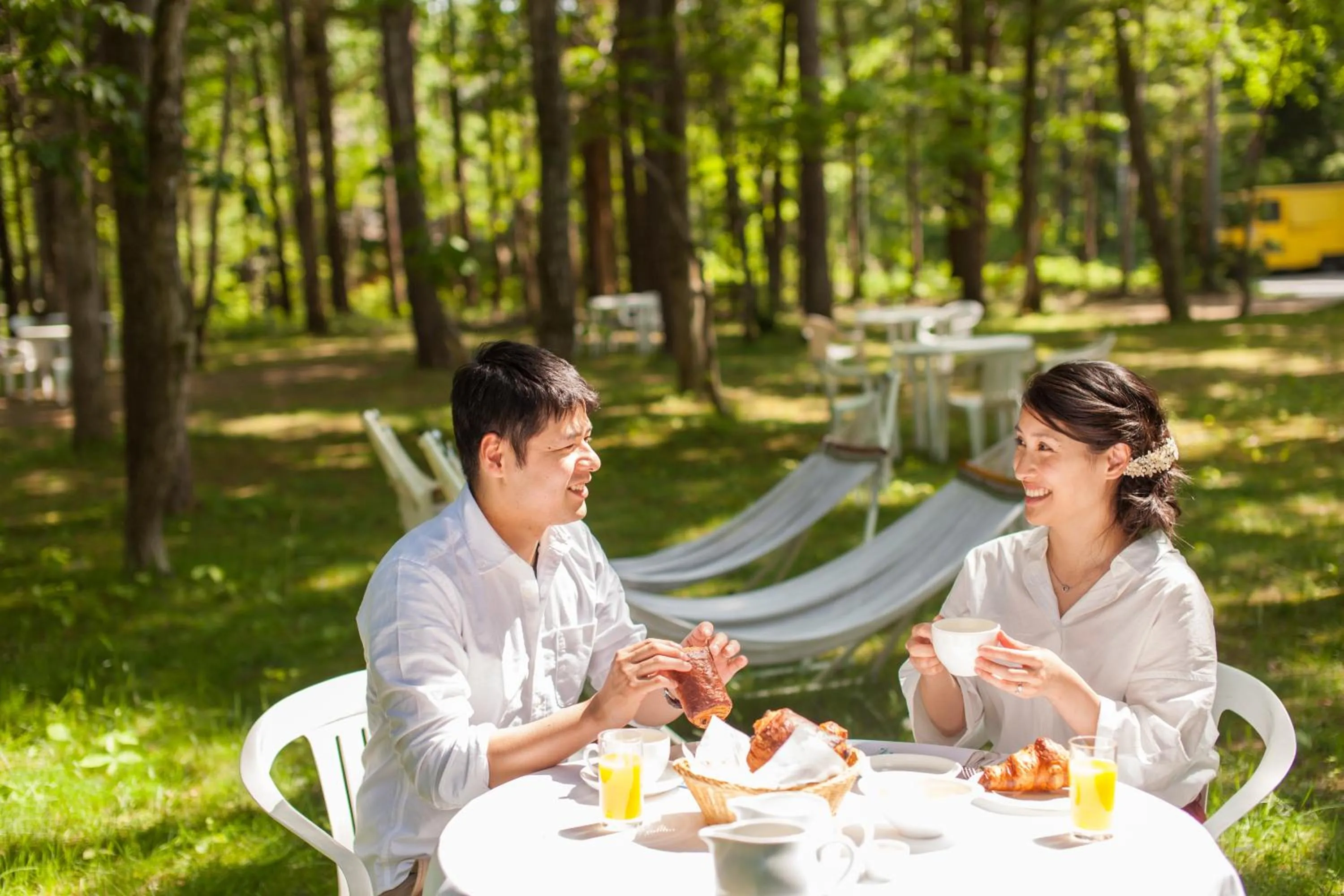 Garden in Restaurant & Hotel Traumerei