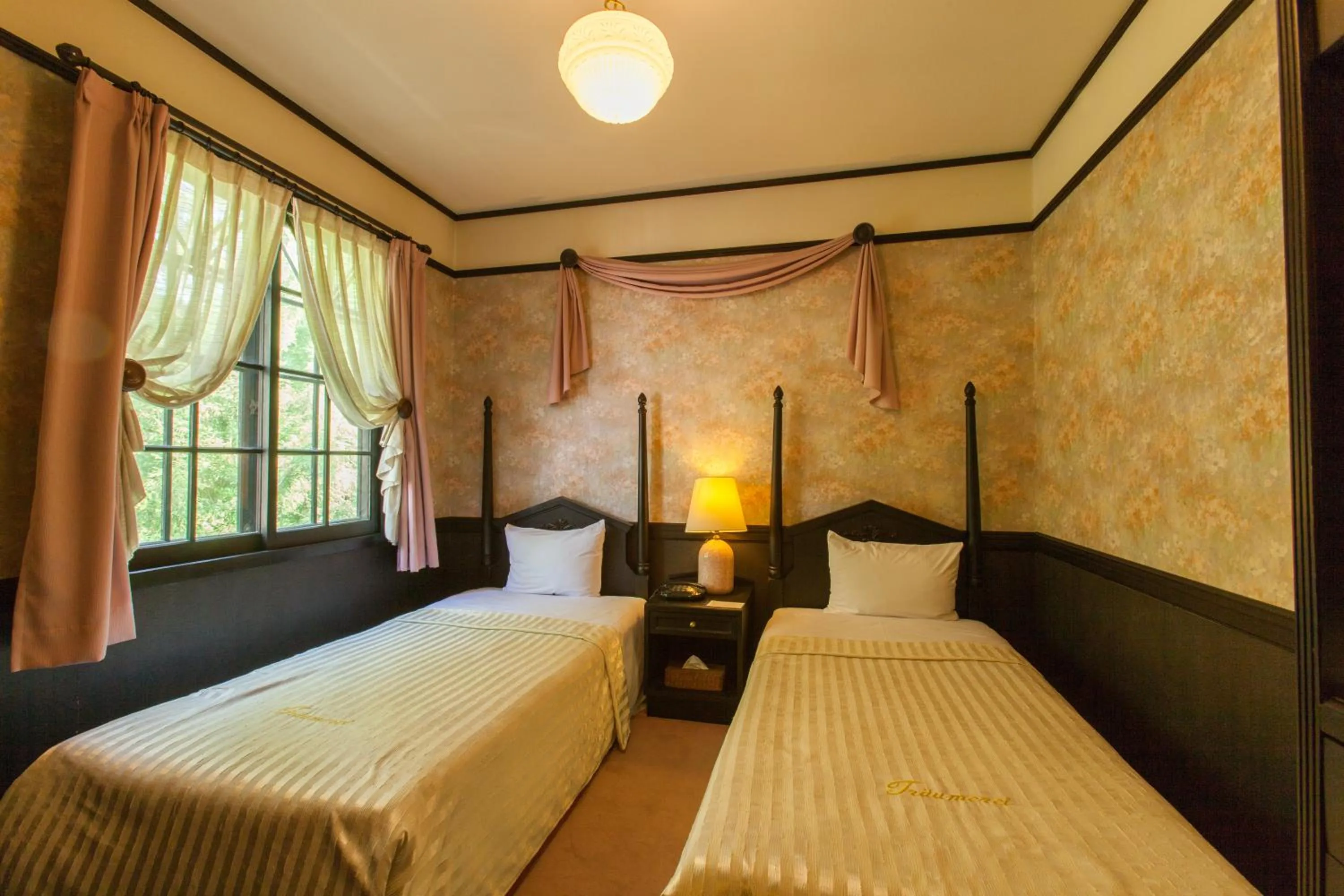 Photo of the whole room, Bed in Restaurant & Hotel Traumerei