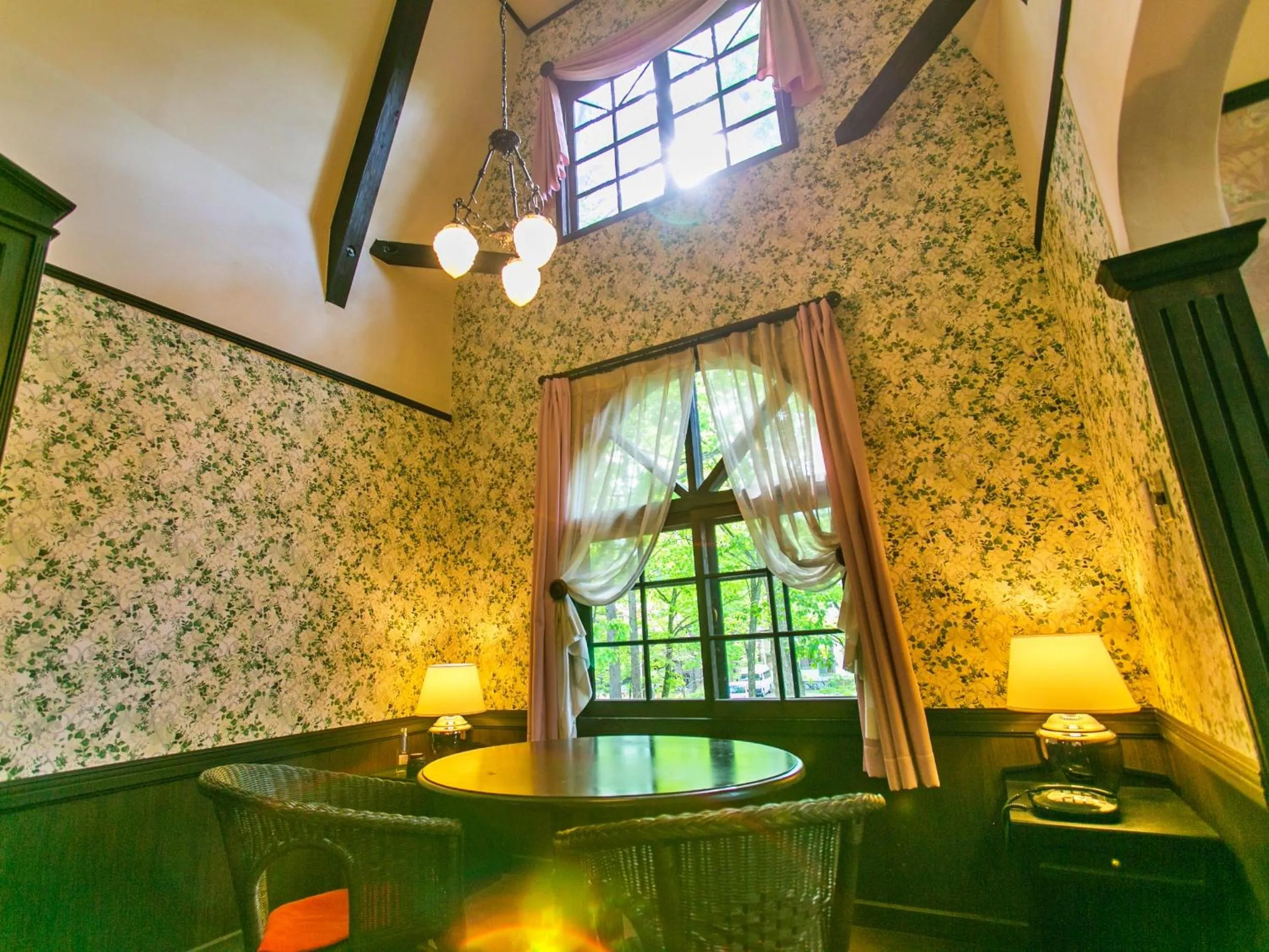 Living room in Restaurant & Hotel Traumerei