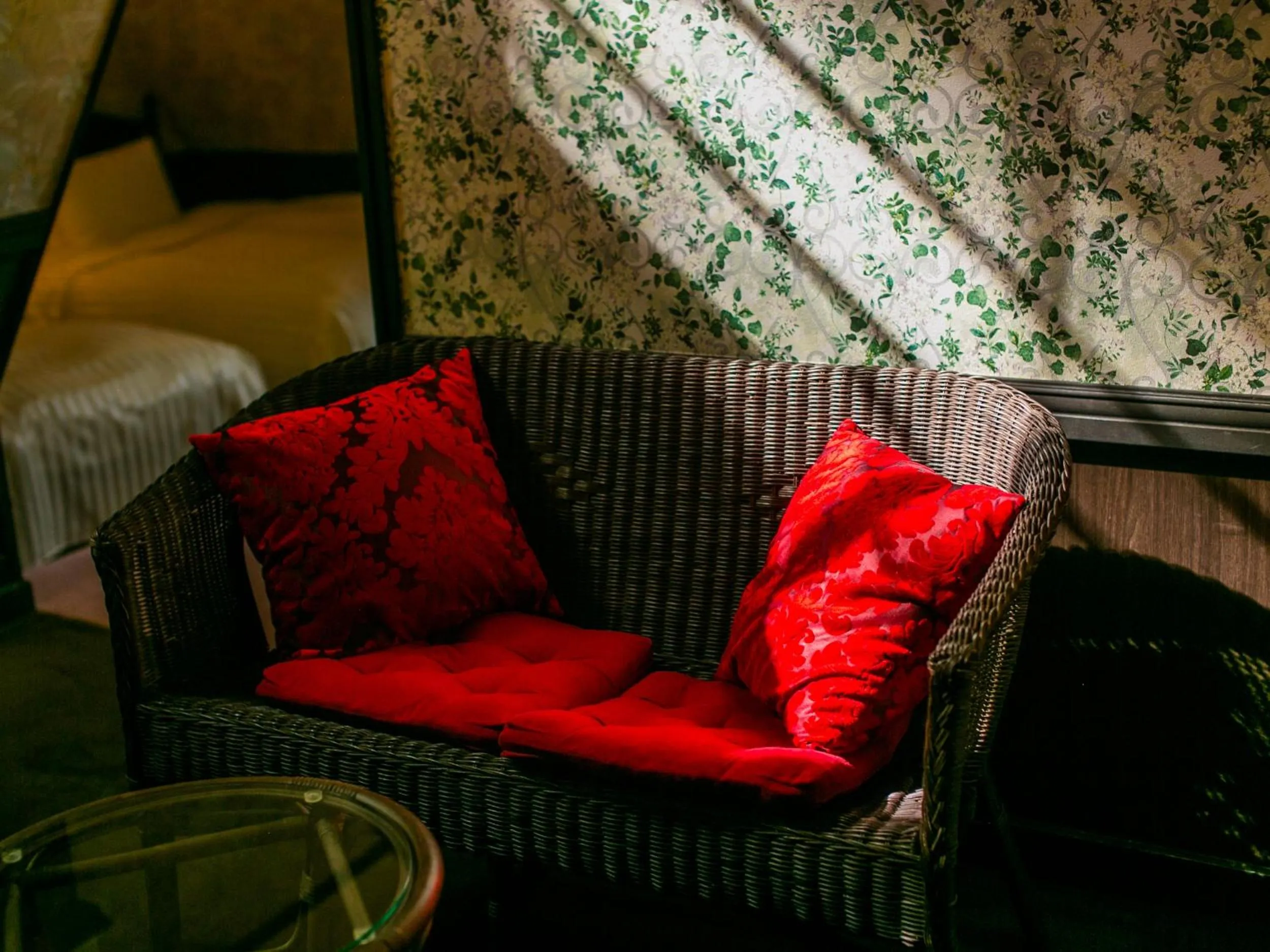 Living room in Restaurant & Hotel Traumerei