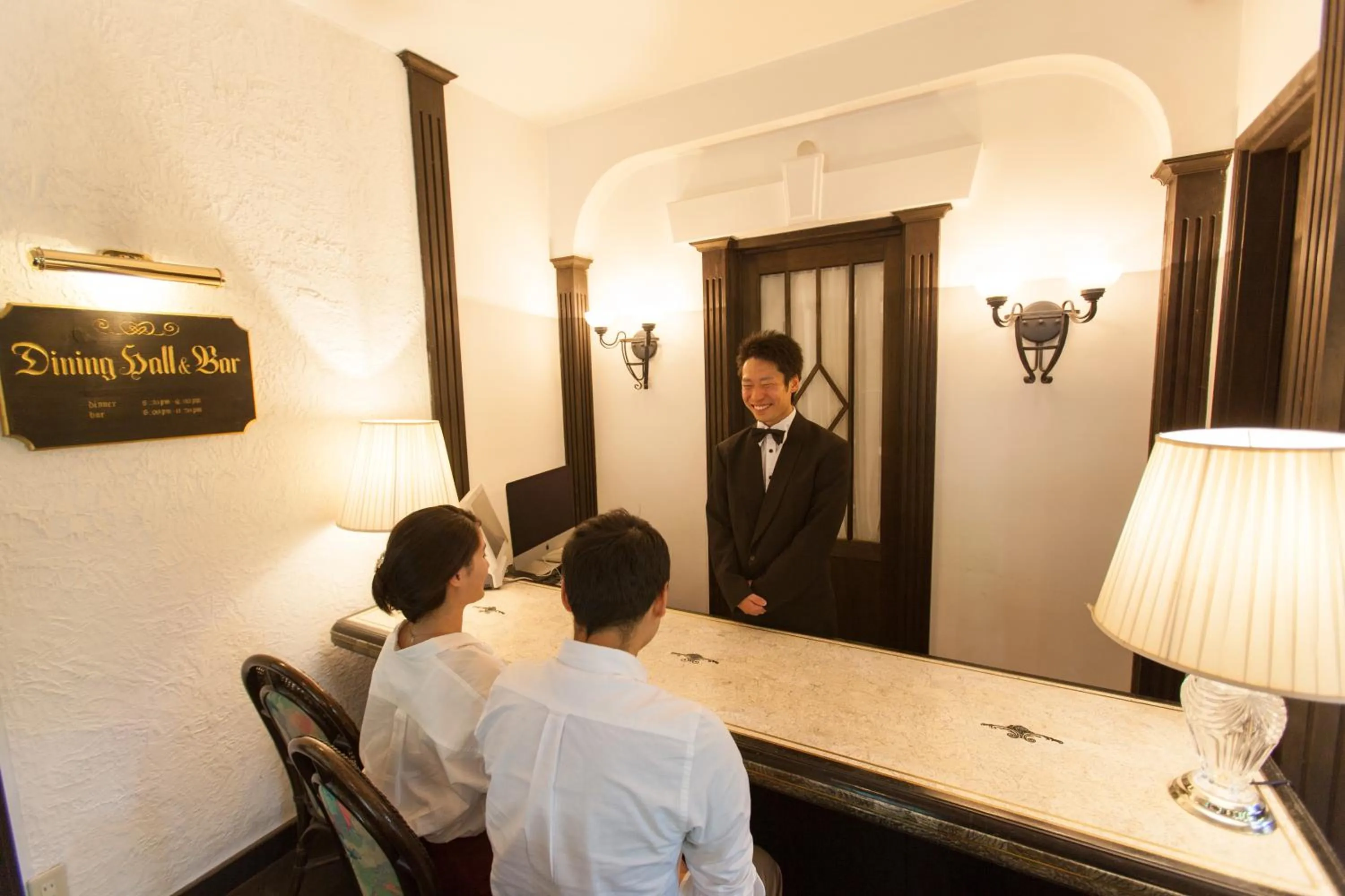 Lobby or reception in Restaurant & Hotel Traumerei