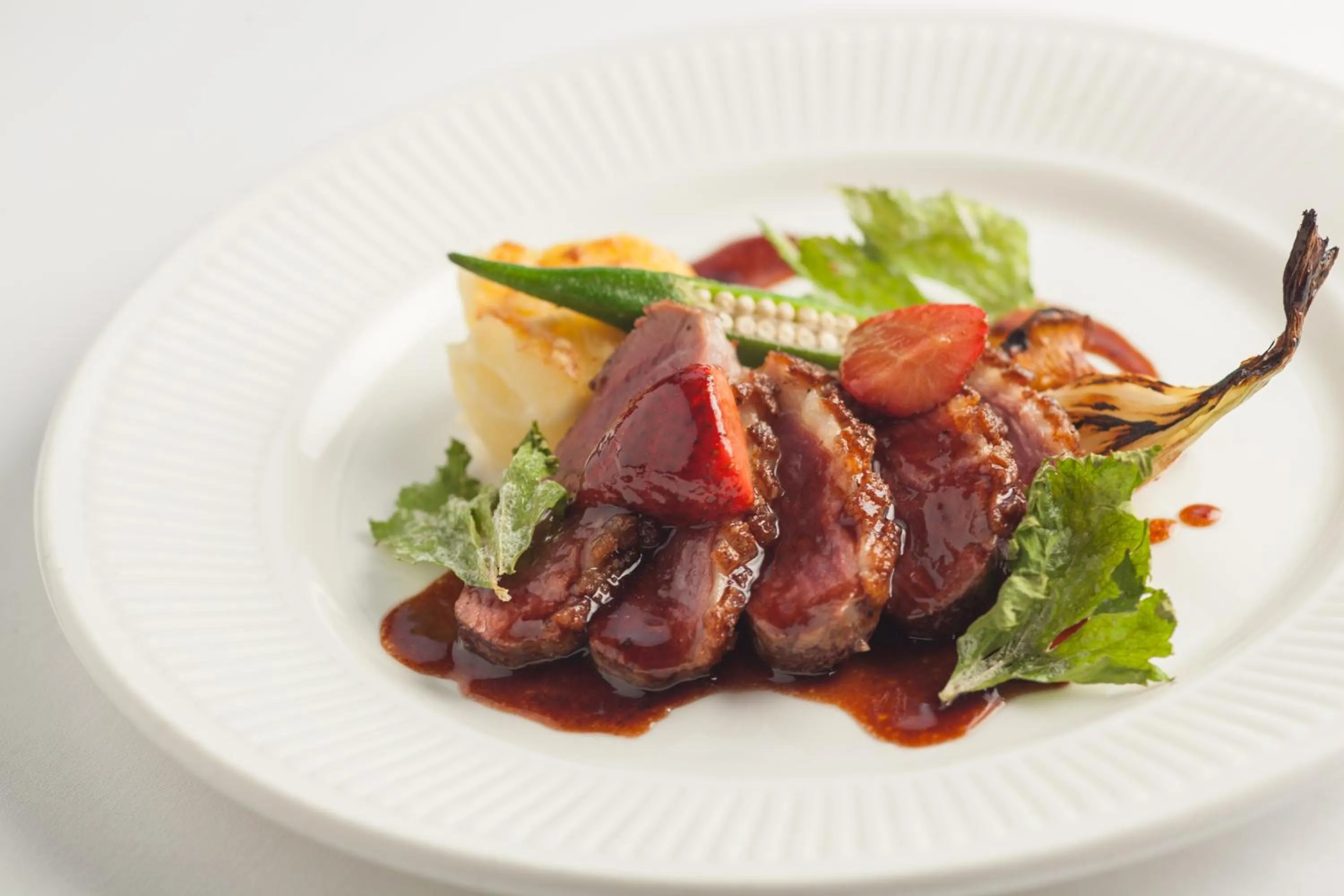 Food close-up in Restaurant & Hotel Traumerei