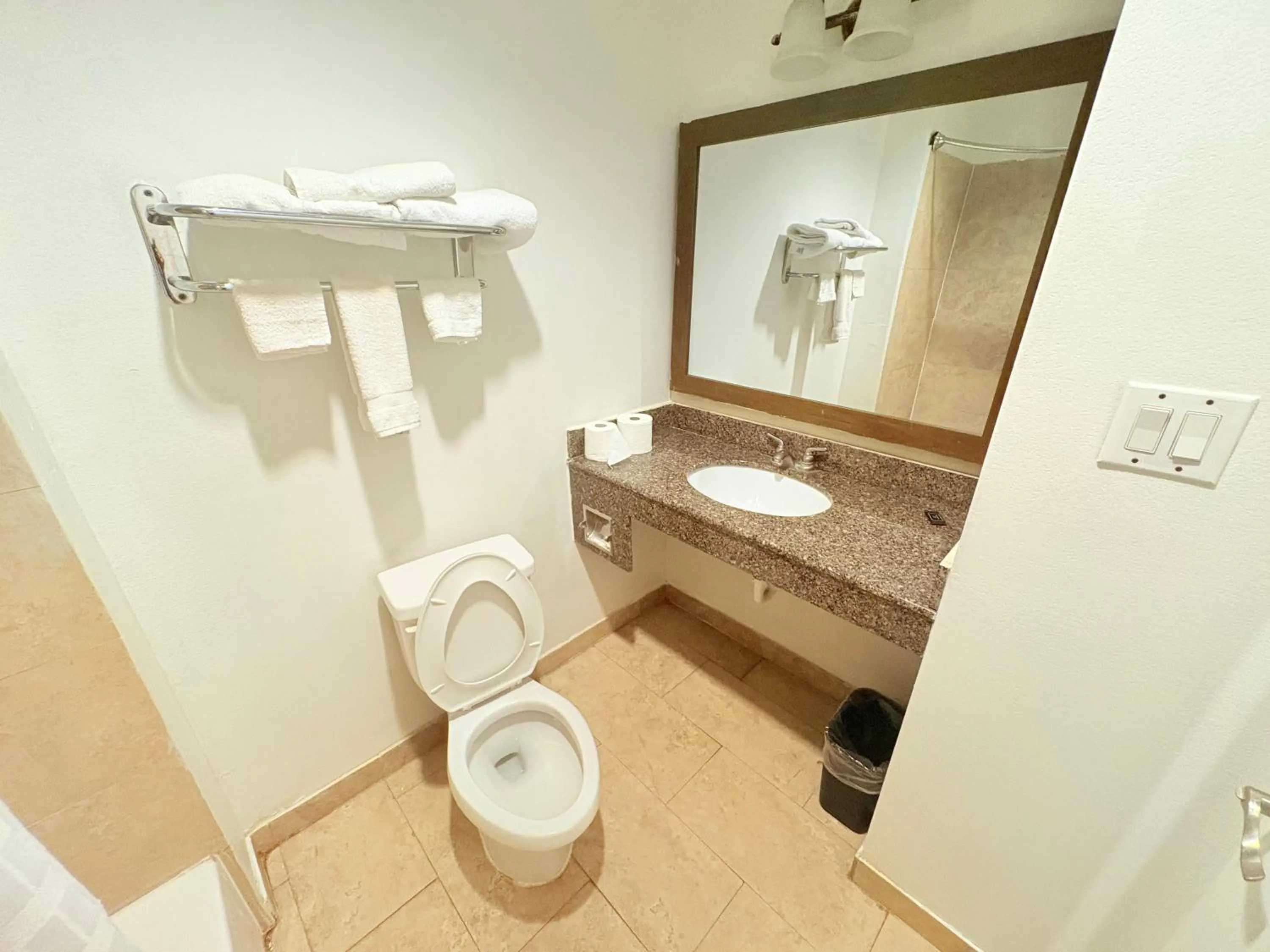 Bathroom in Westwood Inn Extended Stay by OYO Gonzales TX