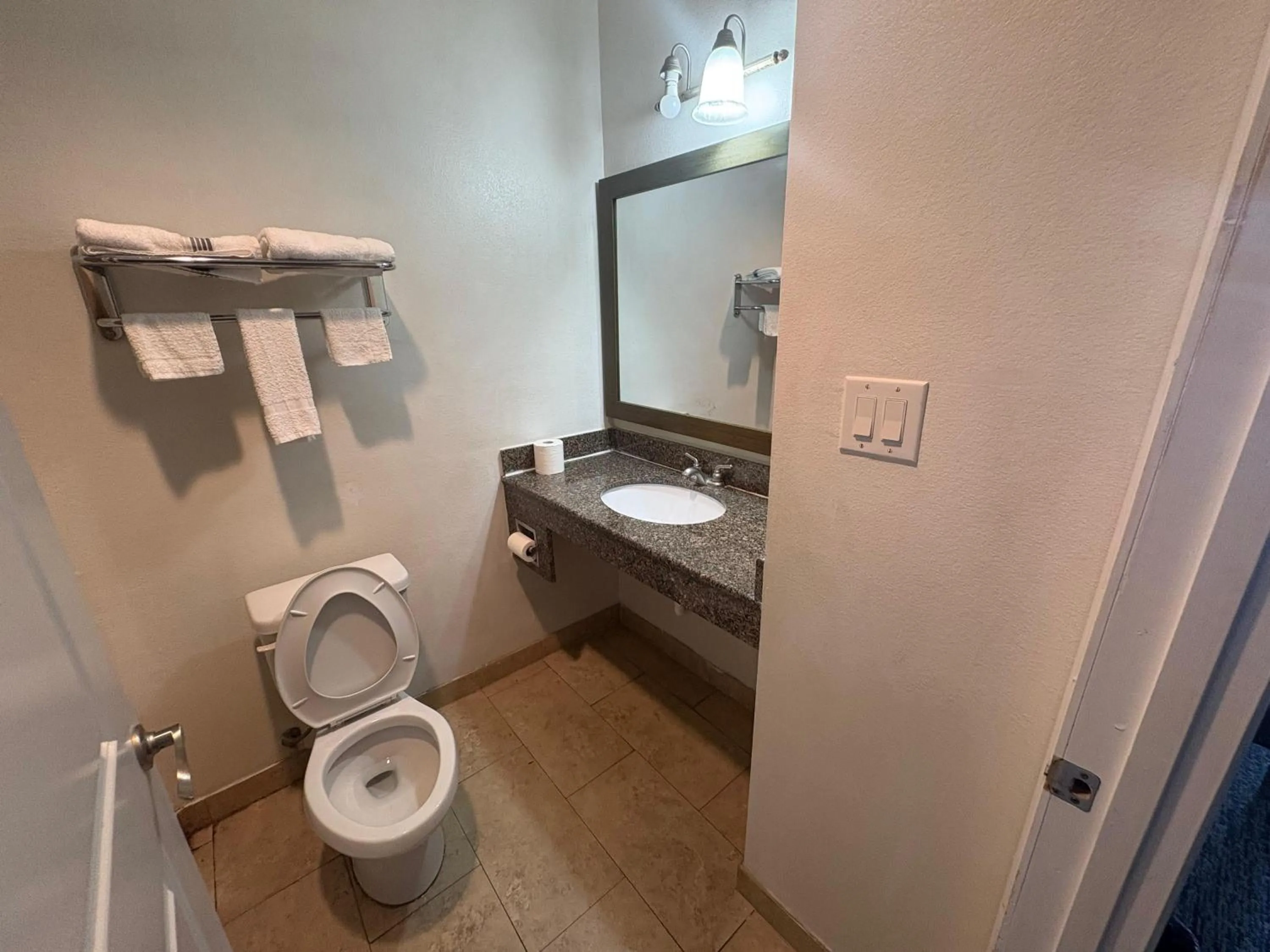 Bathroom in Westwood Inn Extended Stay by OYO Gonzales TX