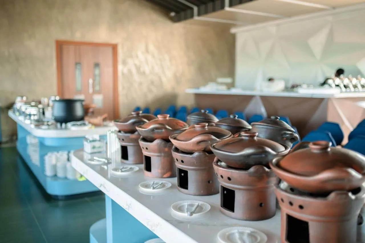 Buffet breakfast in Azana Style Hotel Tulungagung