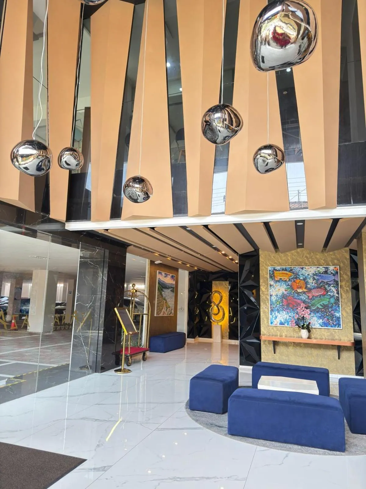 Lobby or reception in Azana Style Hotel Tulungagung