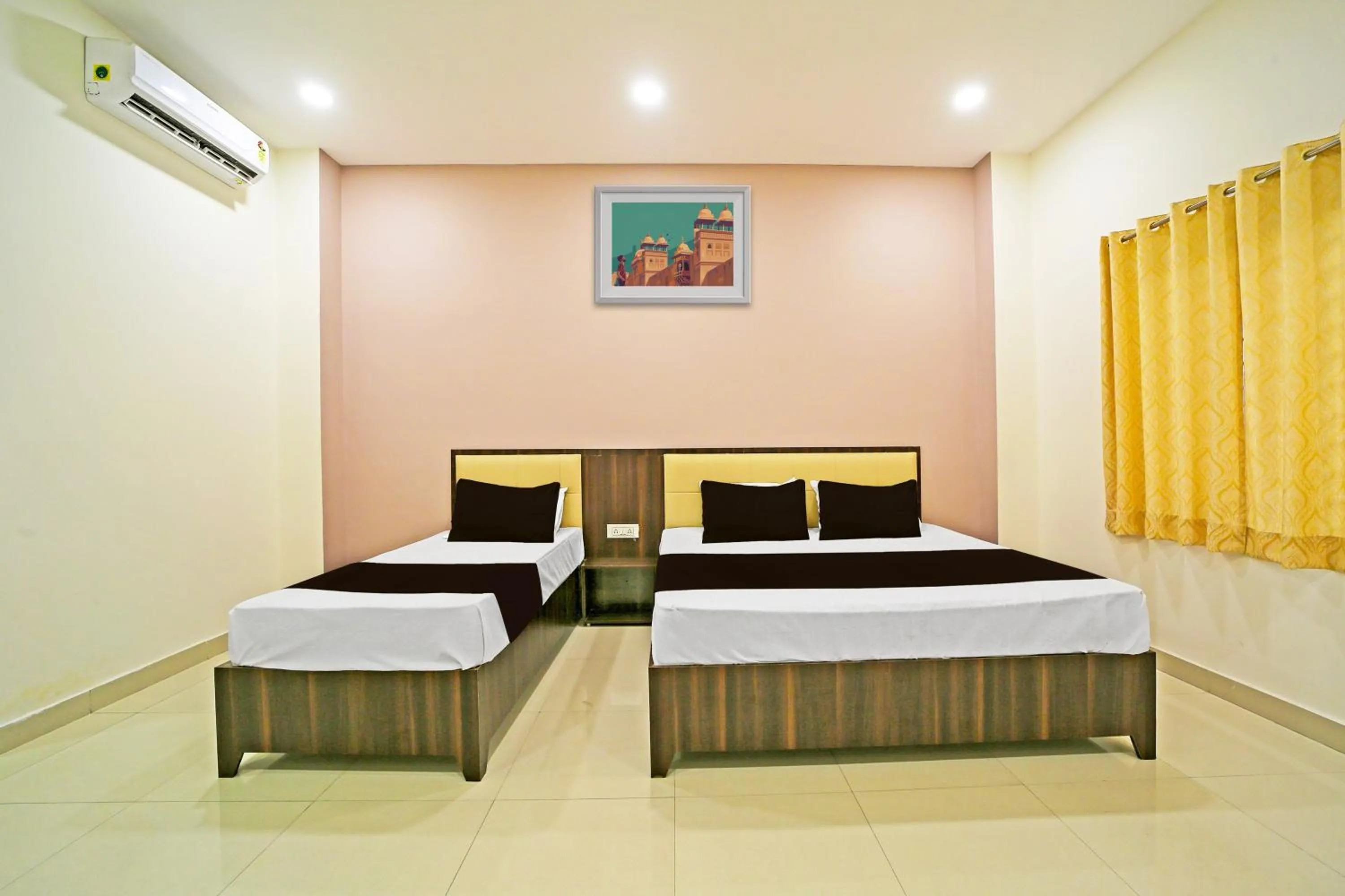 Bedroom, Bed in Hotel O Agrawal Inn