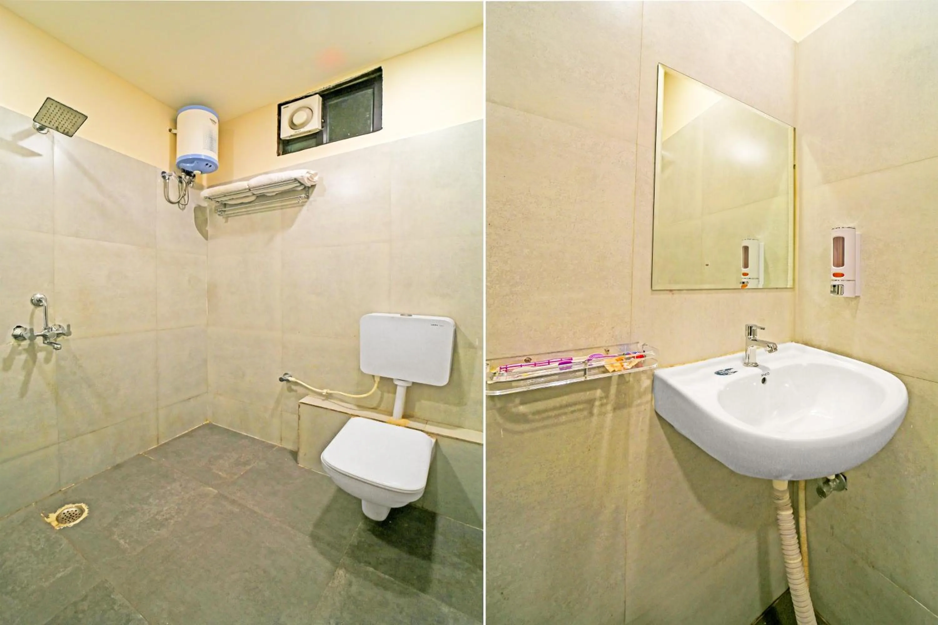 Bathroom in Hotel O Agrawal Inn