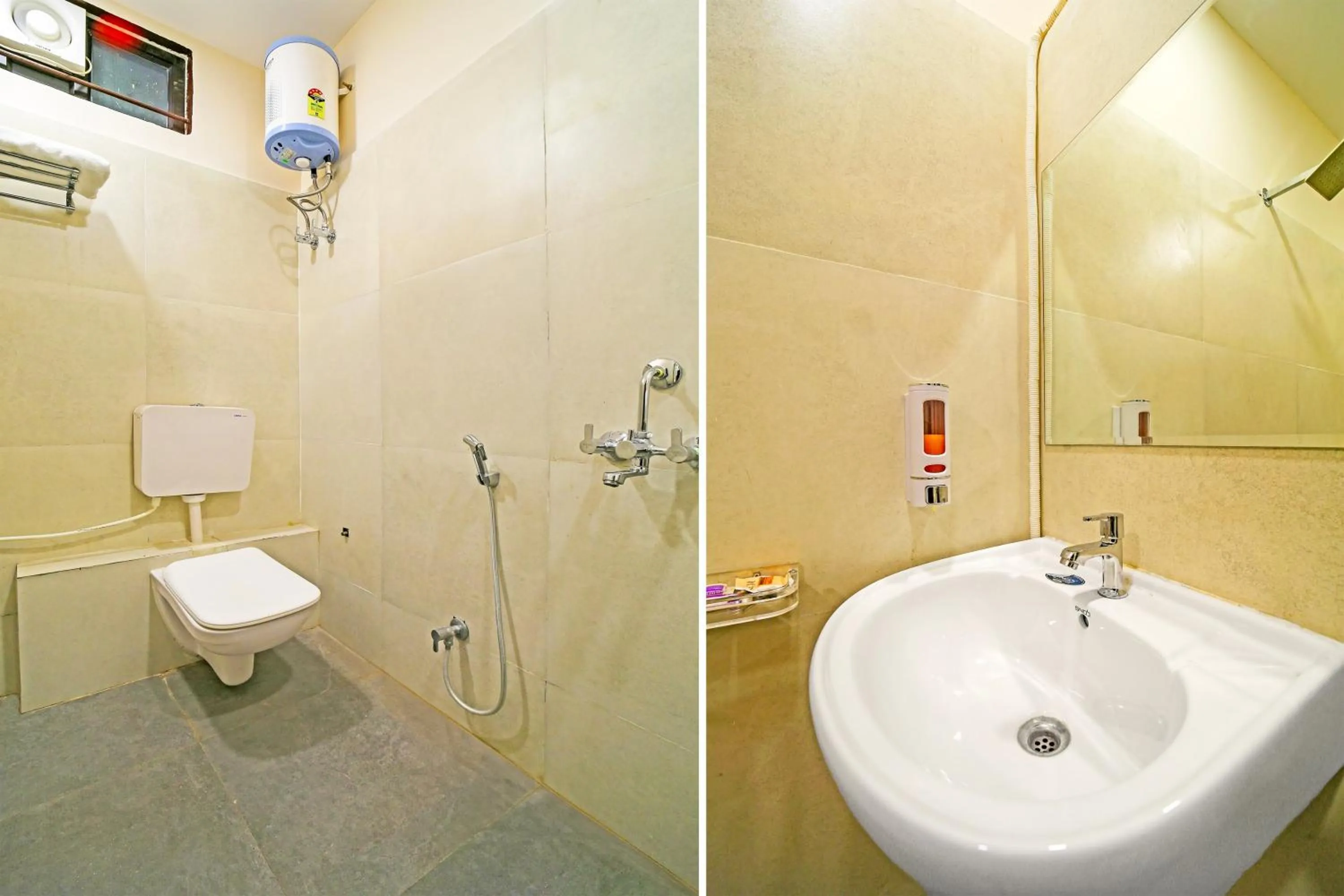 Bathroom in Hotel O Agrawal Inn