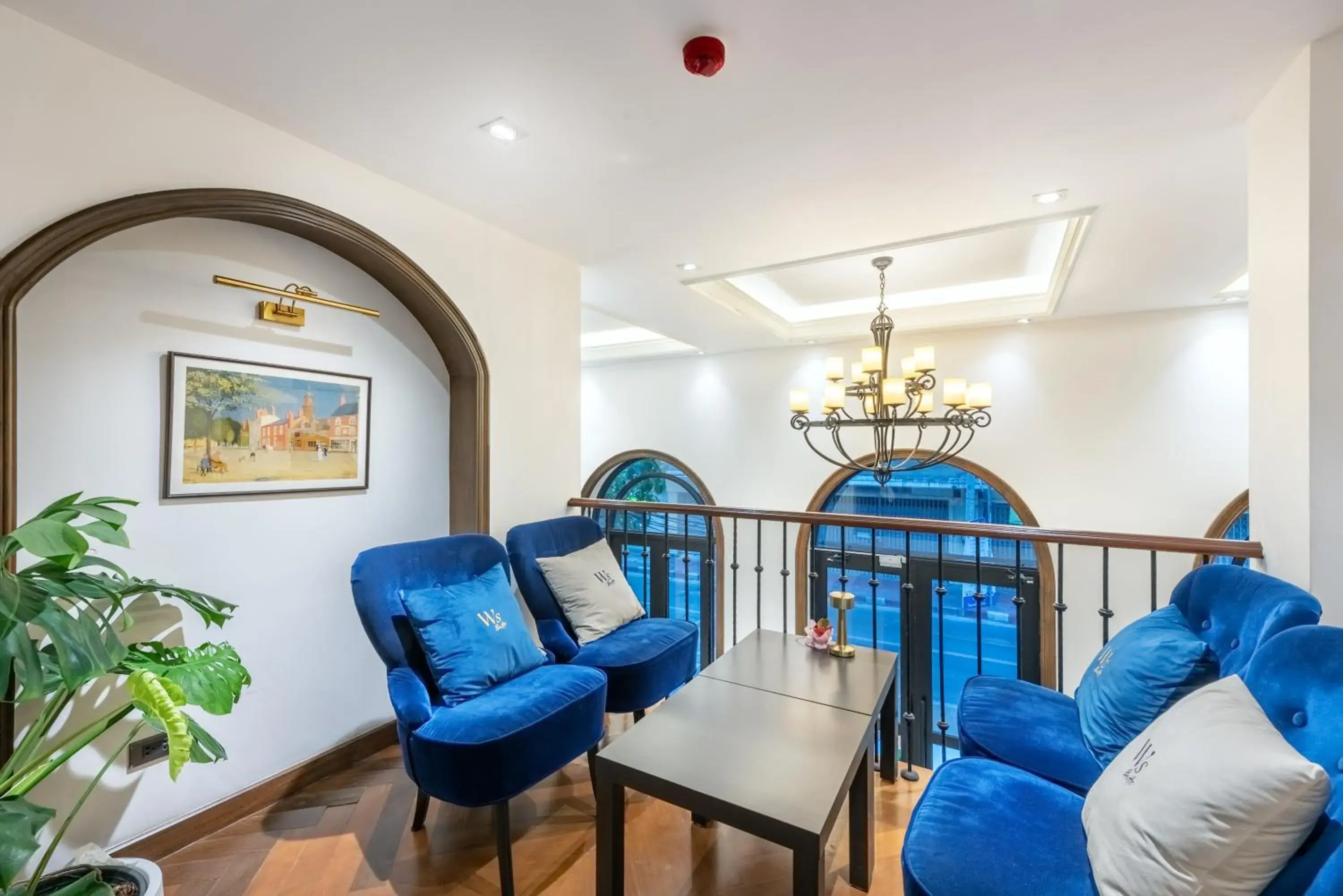 Living room in Cherie Bangkok Boutique Hotel Living room in Cherie Bangkok Boutique Hotel