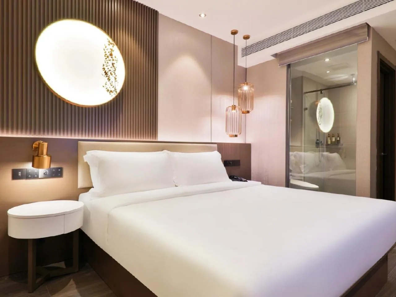 Bed in Crystal Orange Hotel - Shanghai The Bund Jinling East Road