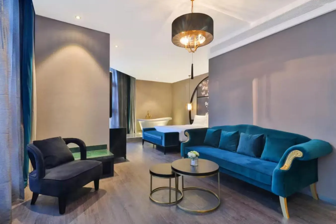 Bedroom in Crystal Orange Hotel - Shanghai The Bund Jinling East Road