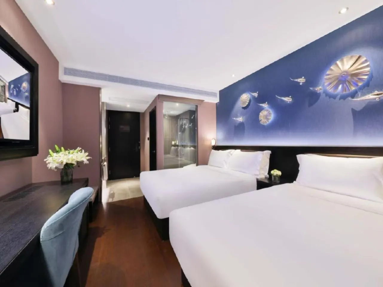 Bed in Crystal Orange Hotel - Shanghai The Bund Jinling East Road