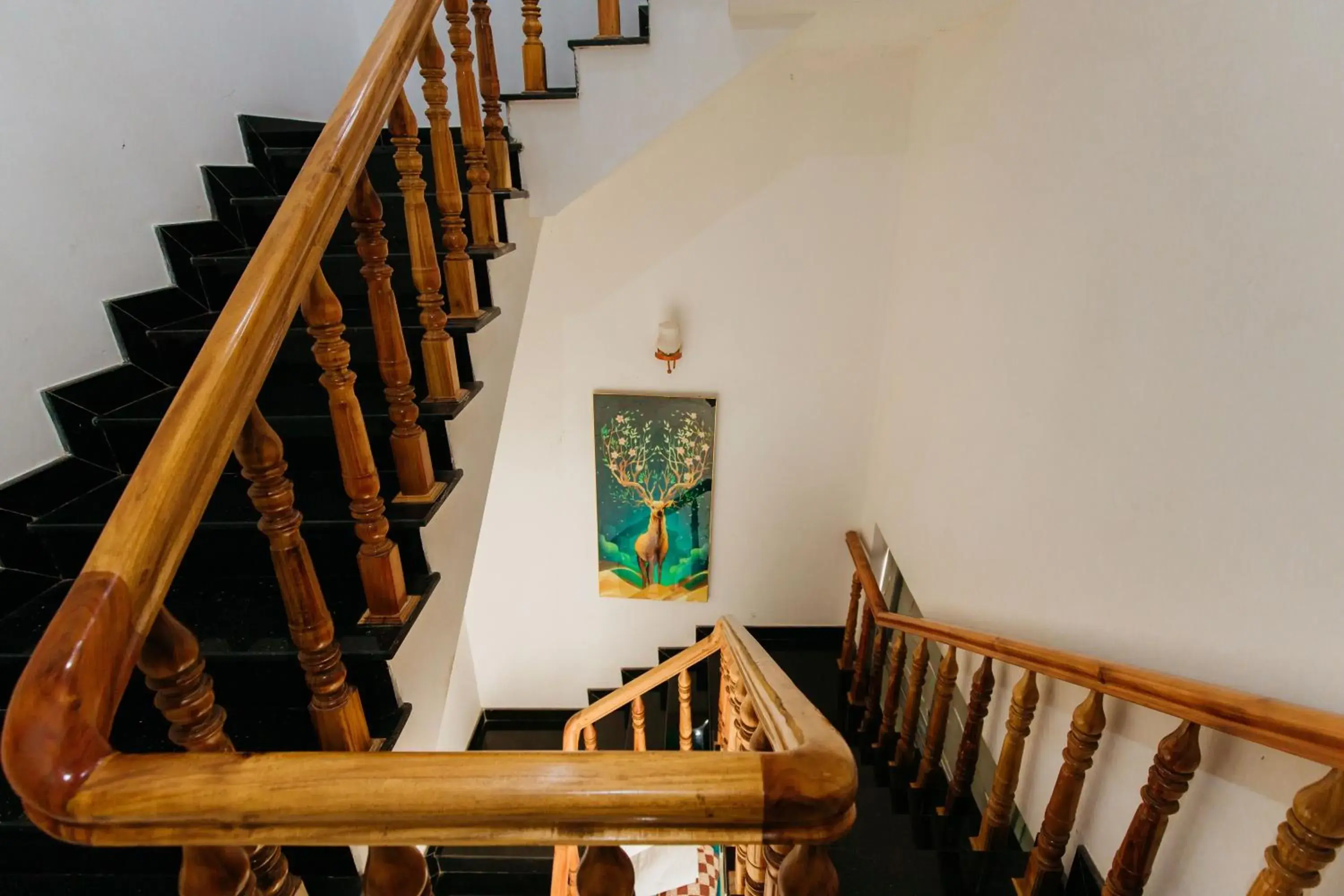 Property building in Hotel Trâm Anh Property building in Hotel Trâm Anh