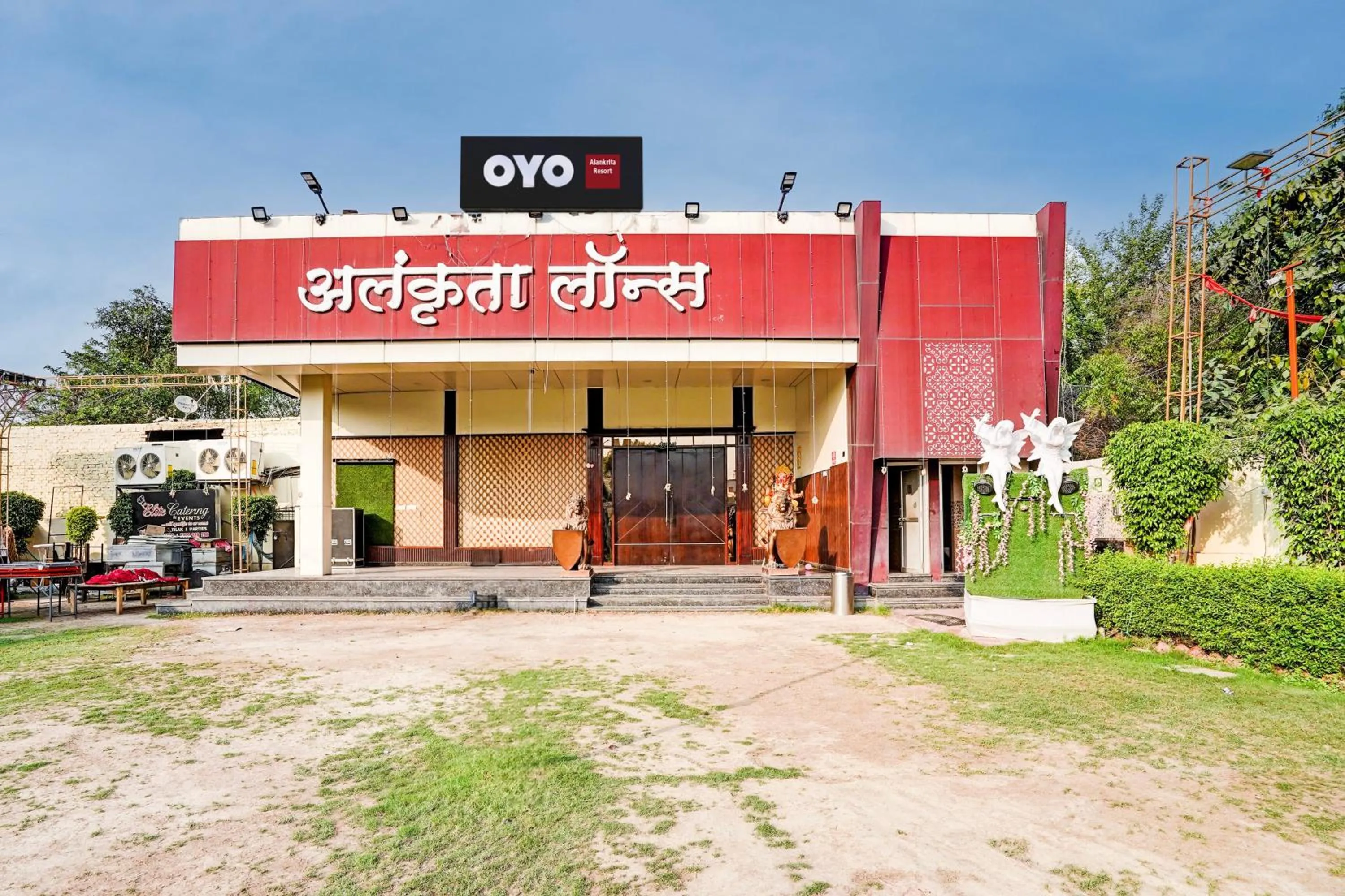 Facade/entrance in Hotel O Alankrita Resort