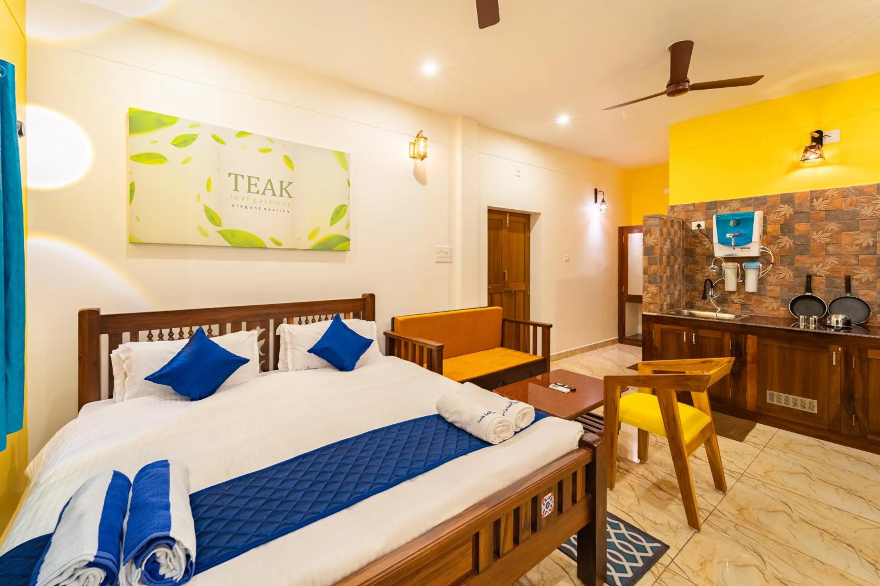 Photo of the whole room, Bed in Teak Leaf Gateway Villa with Swimming Pool Indoor Games