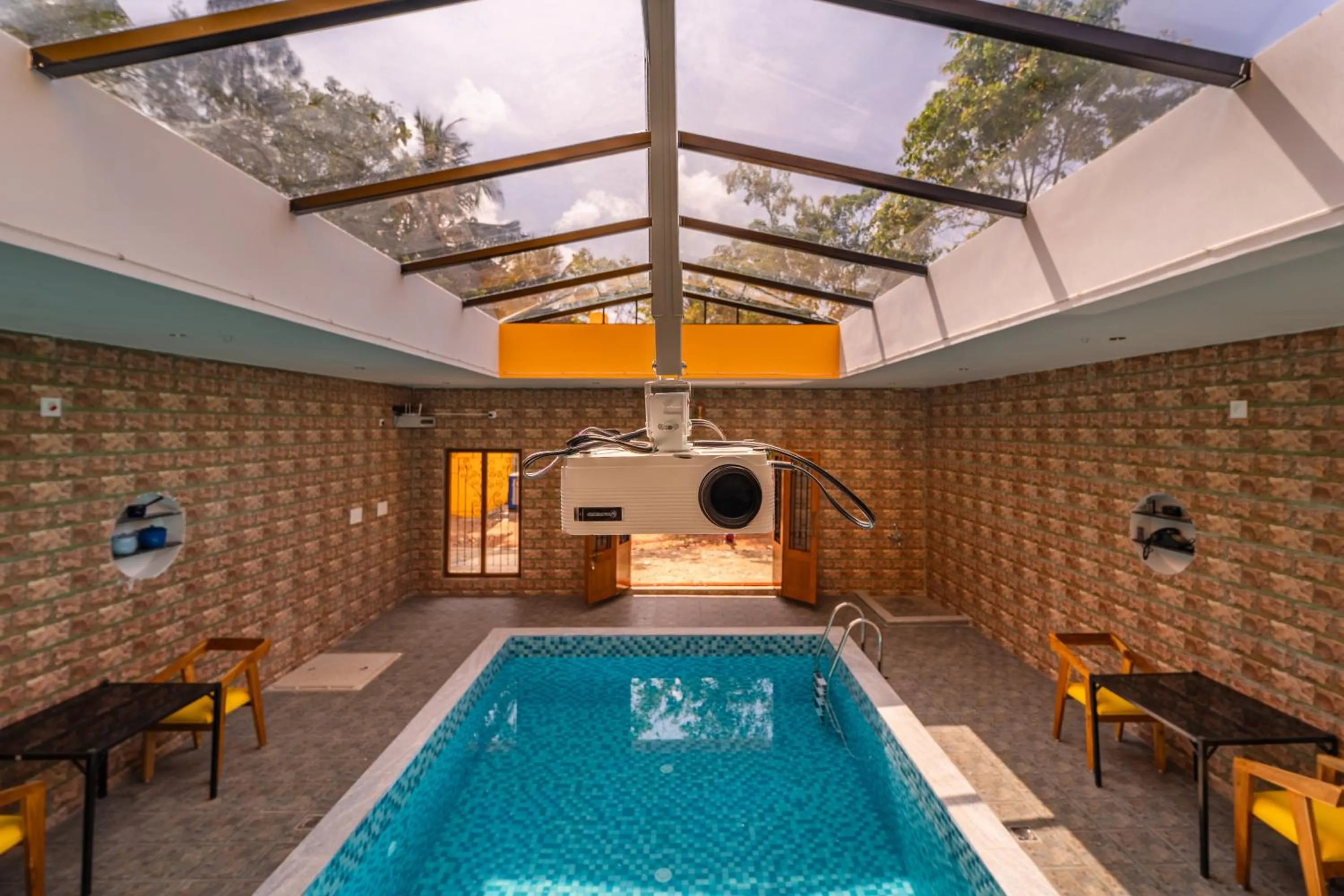 TV and multimedia in Teak Leaf Gateway Villa with Swimming Pool Indoor Games