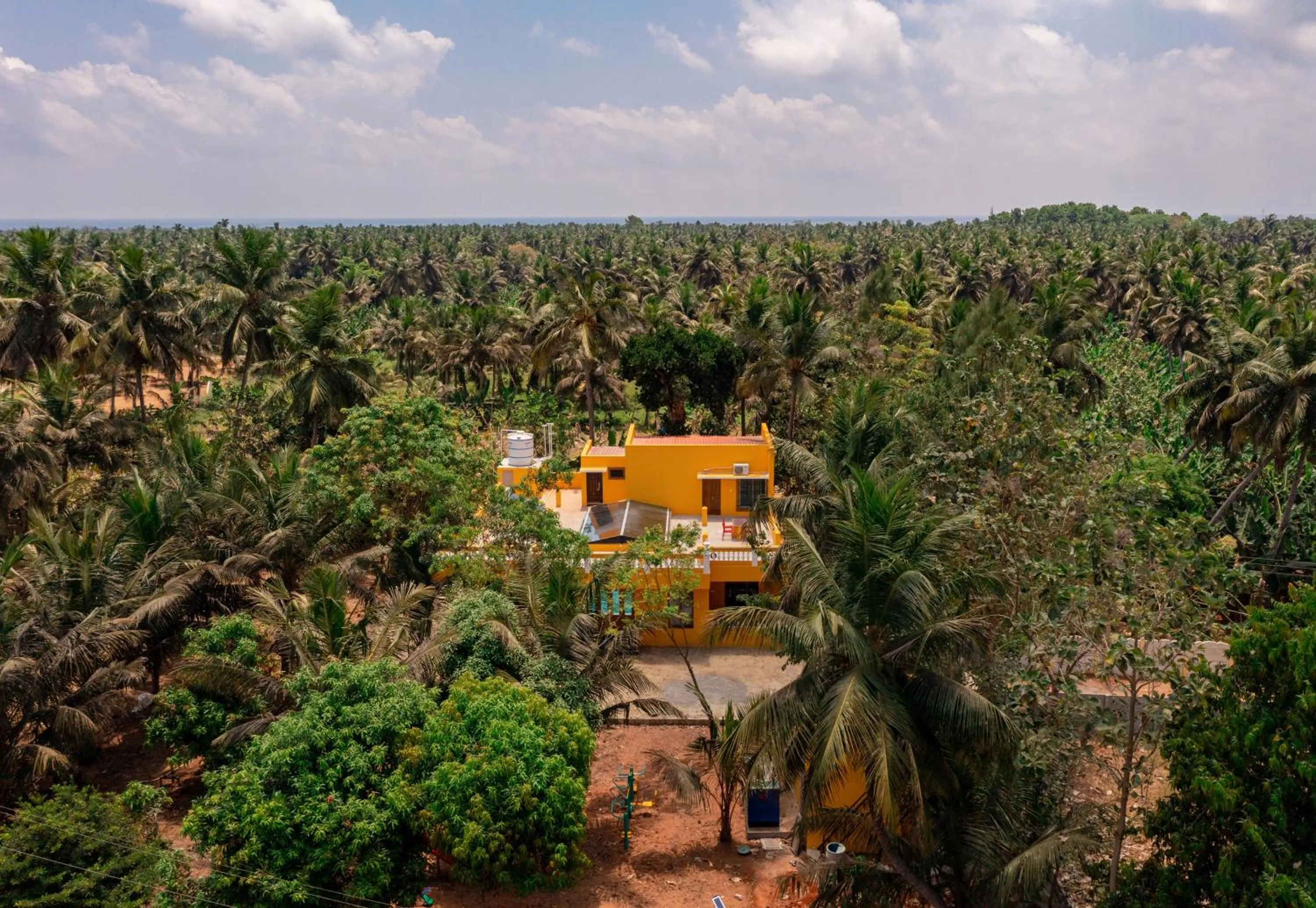 Natural landscape in Teak Leaf Gateway Villa with Swimming Pool Indoor Games