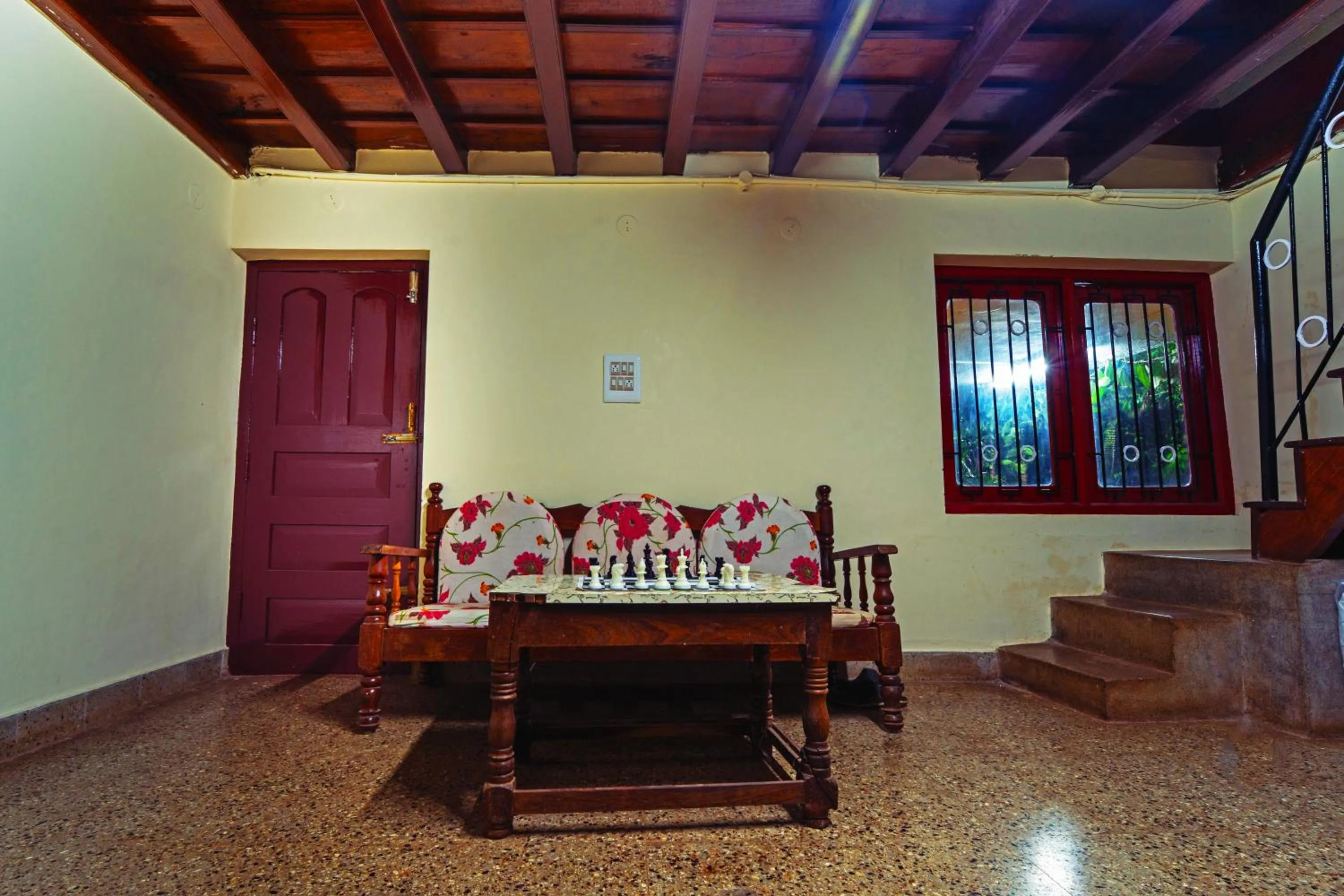 Seating area in Enso Luxury Stays