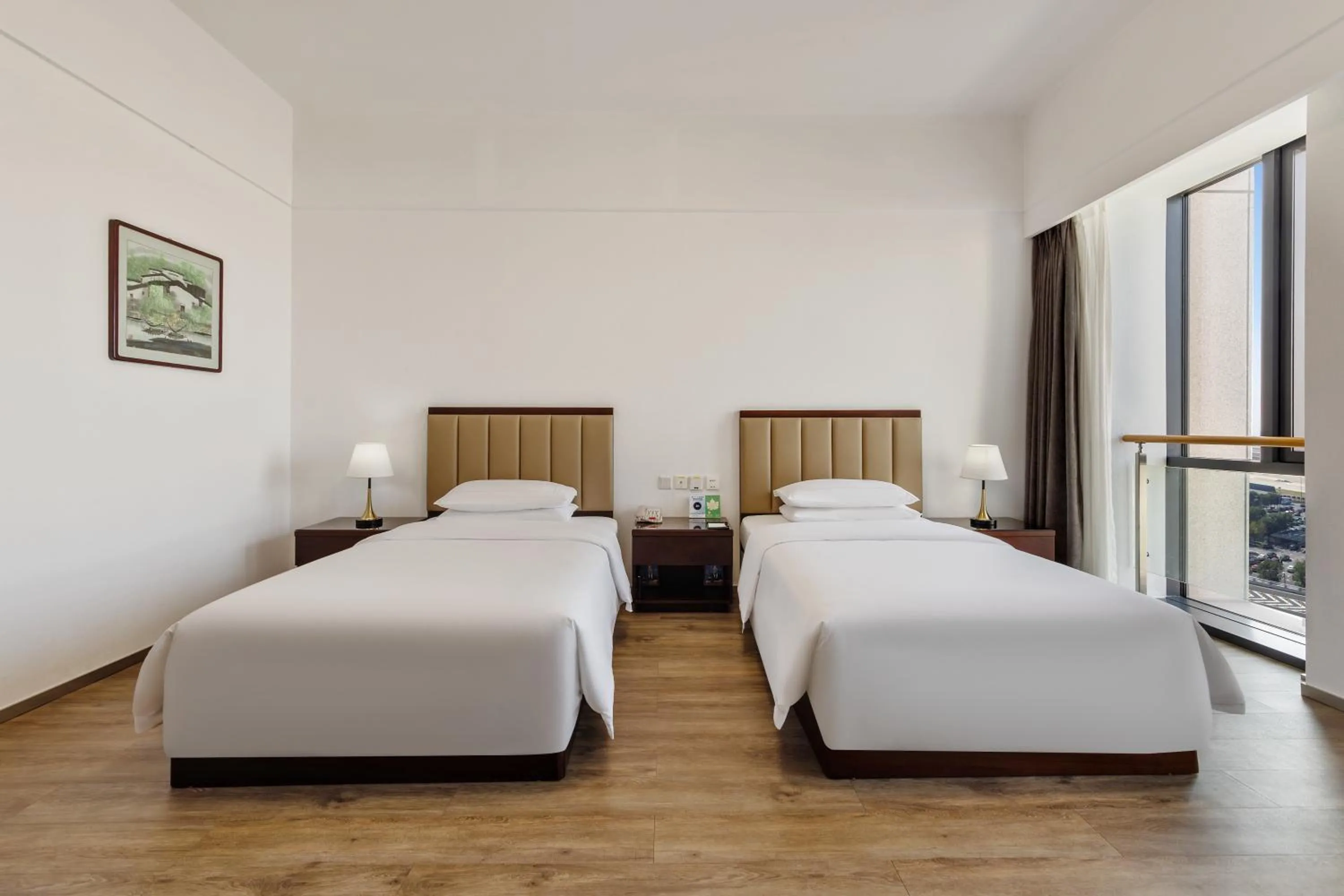 Bed in Beijing CSN Pearl Hotel