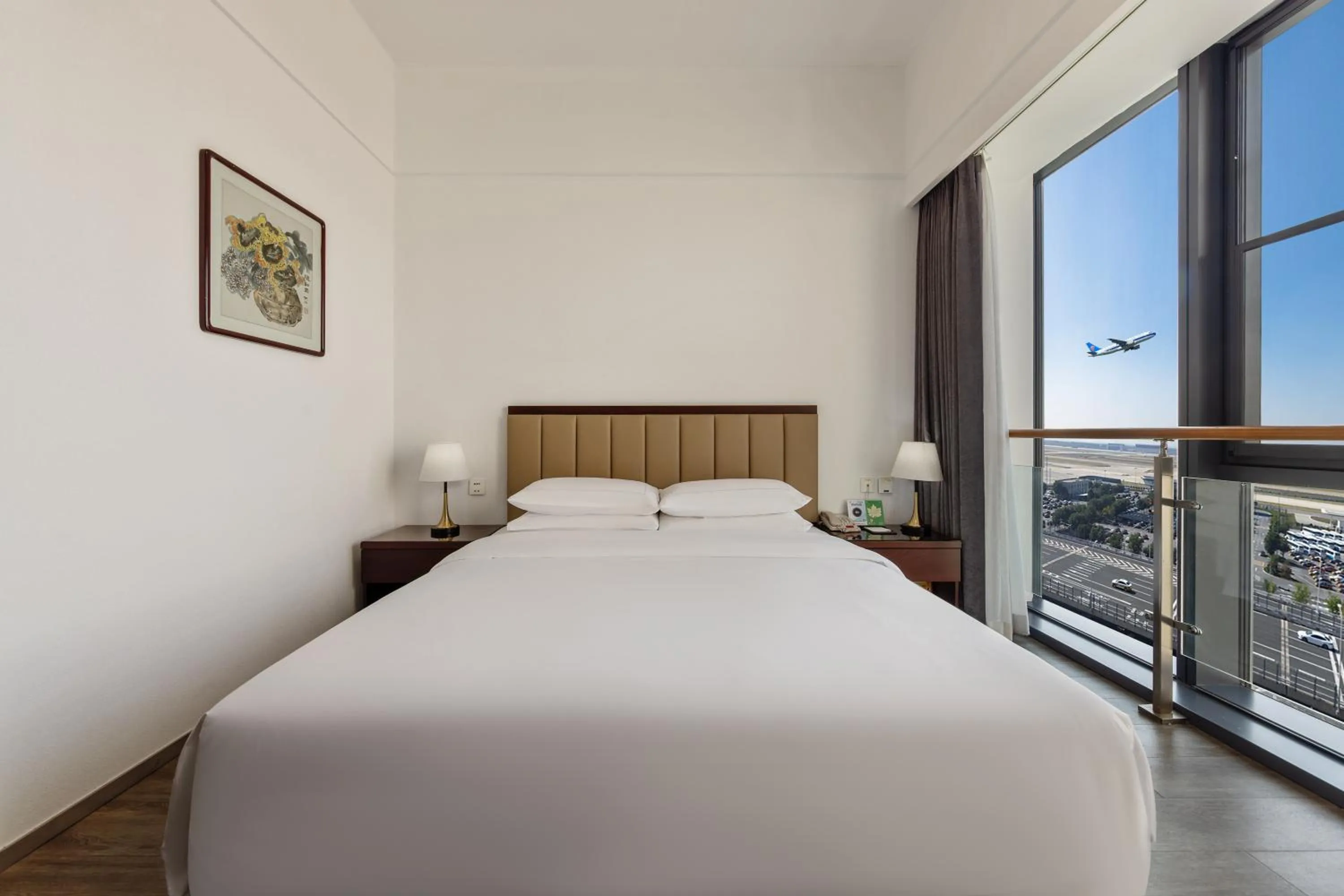 Bed in Beijing CSN Pearl Hotel