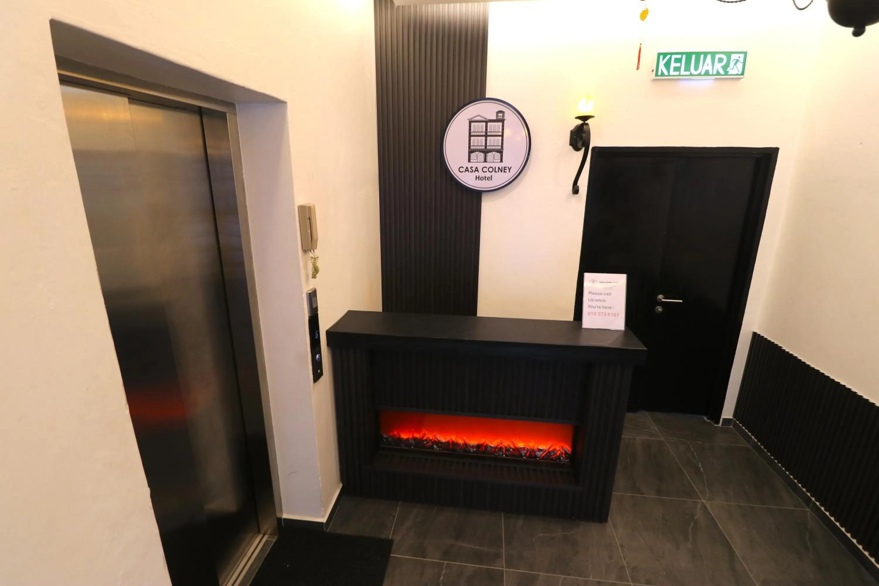 elevator in Casa Colney Hotel Ipoh