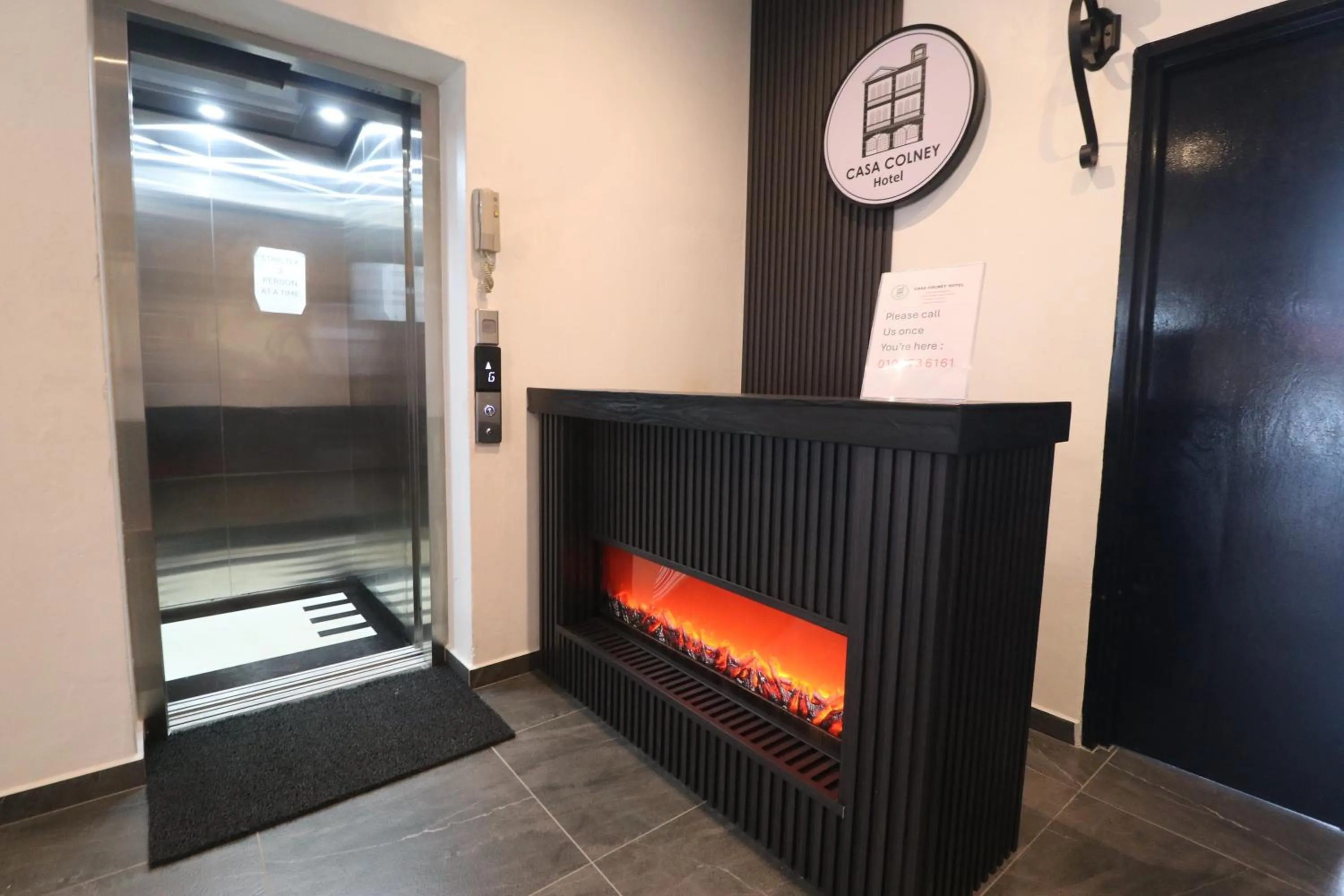 elevator in Casa Colney Hotel Ipoh