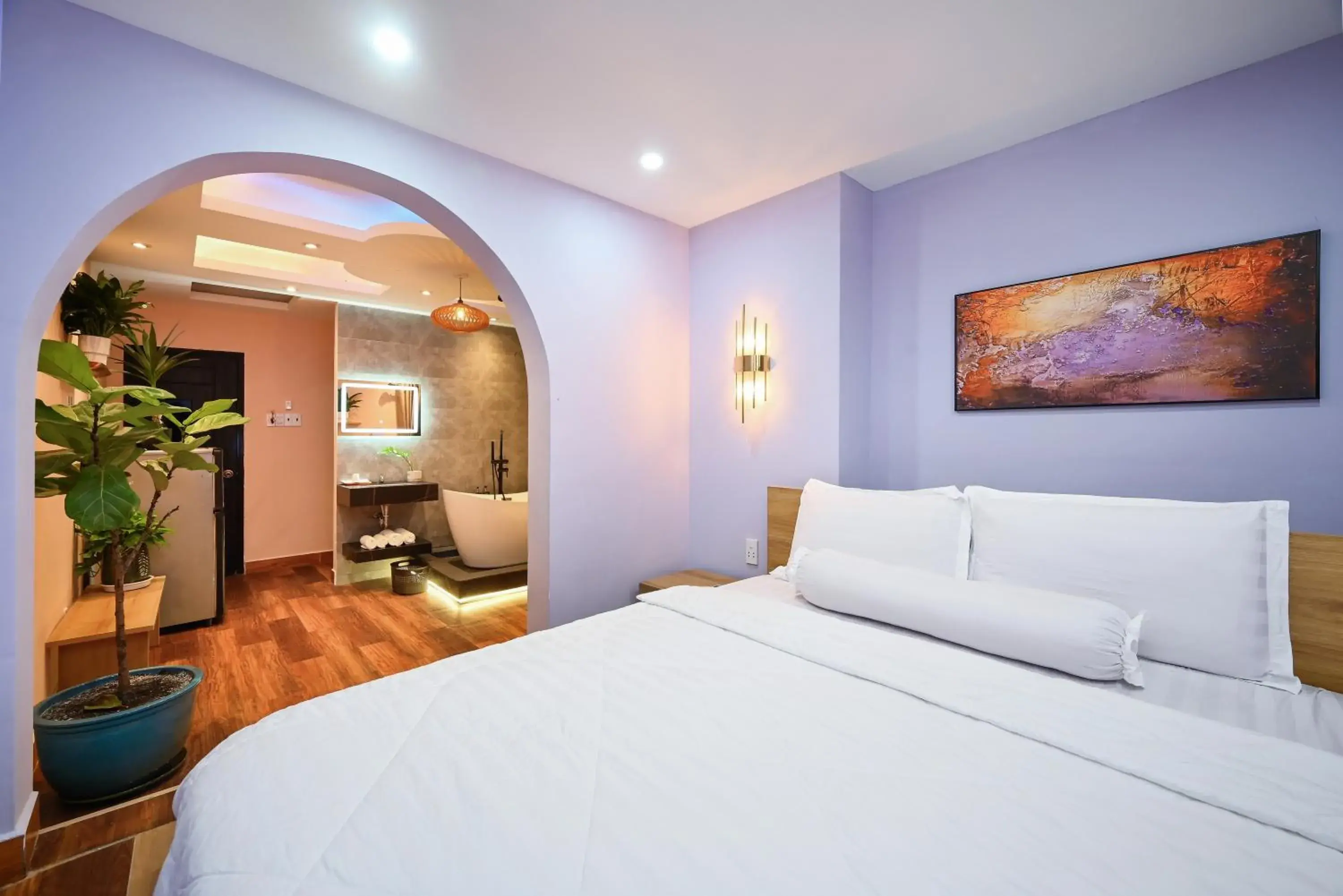 King Room with Garden View in Elegant Feel Inn - M&A King Room with Garden View in Elegant Feel Inn - M&A