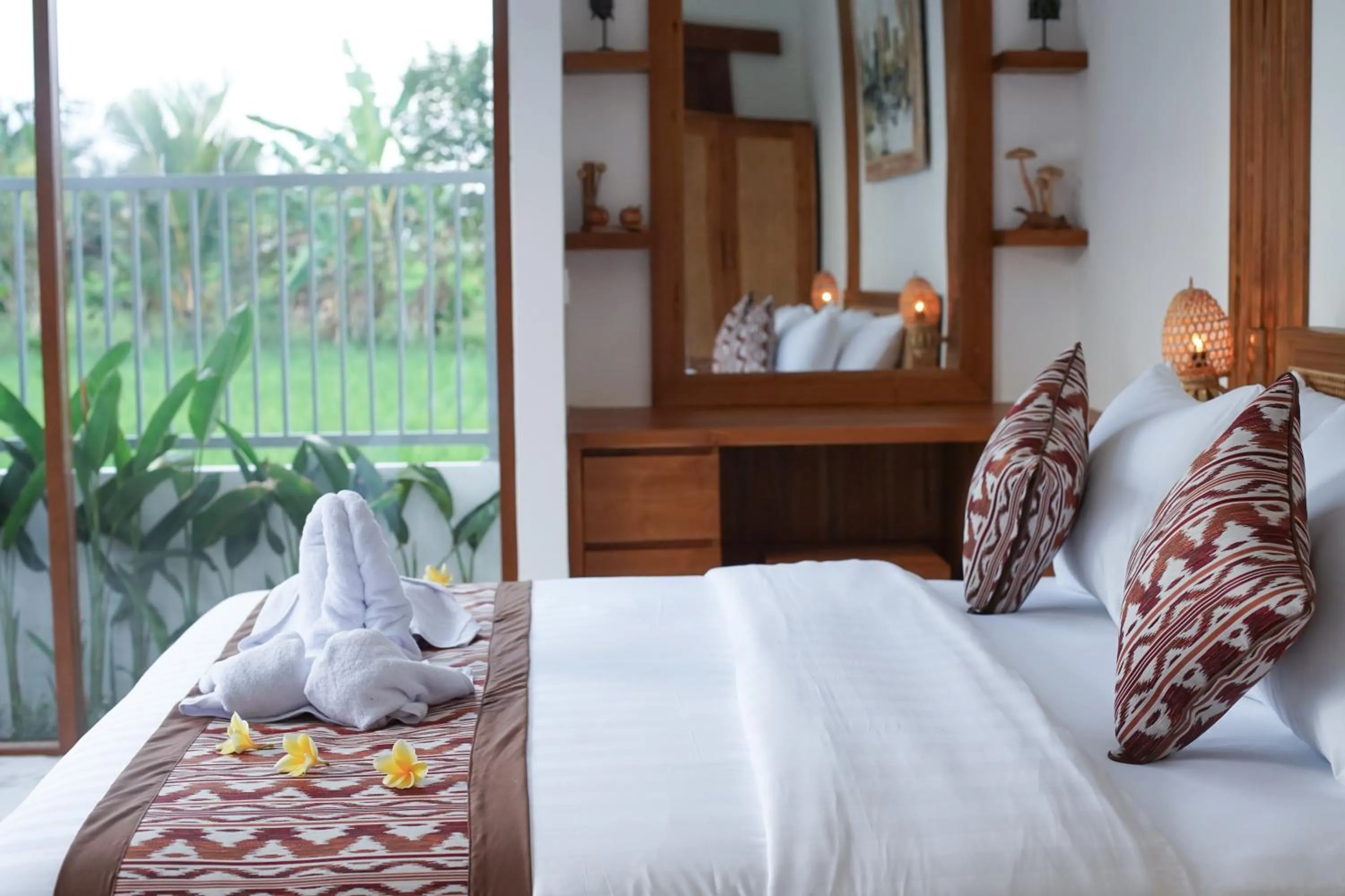 Bedroom, Bed in Vasista Villa Ubud