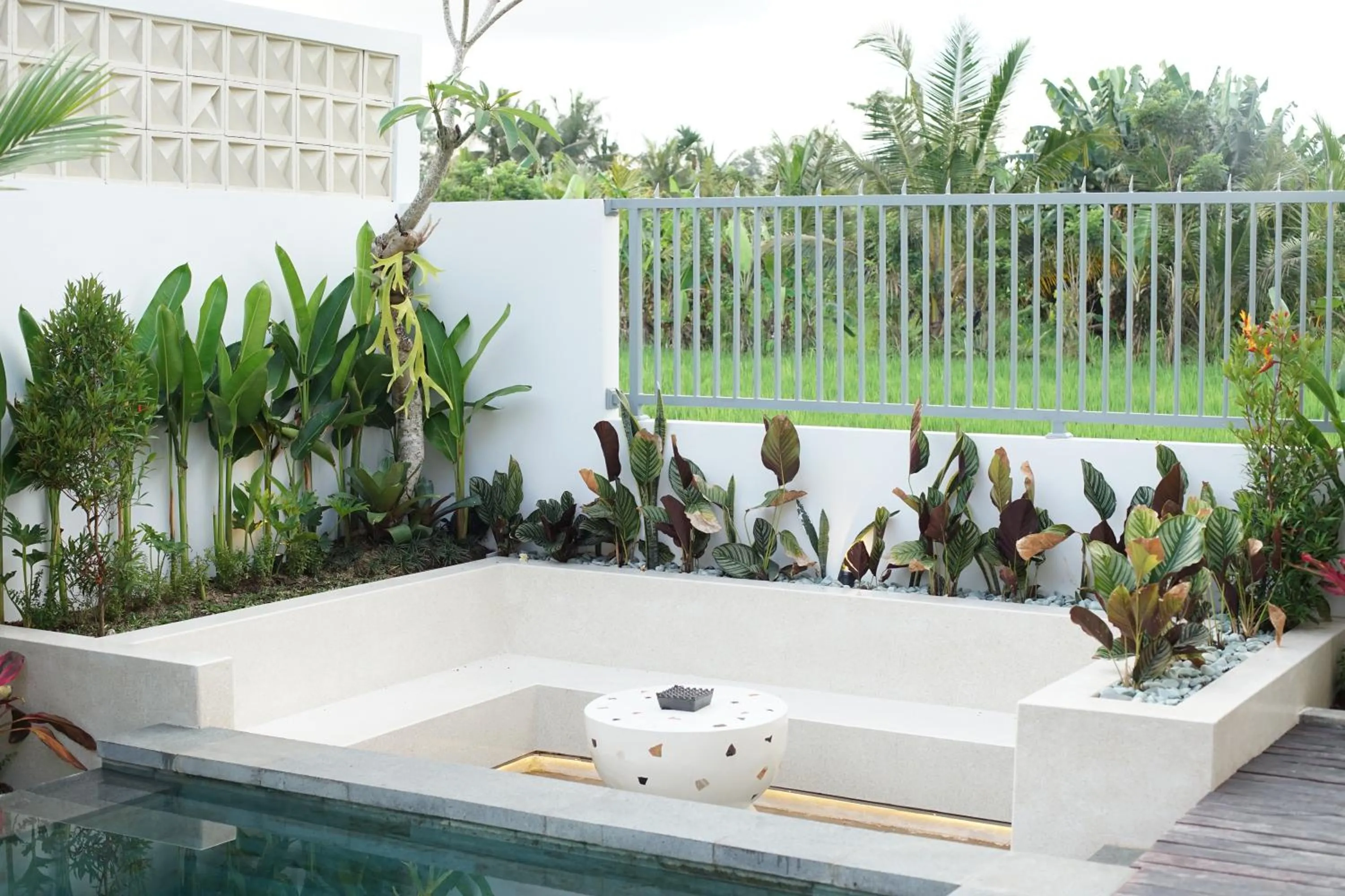 Balcony/Terrace in Vasista Villa Ubud