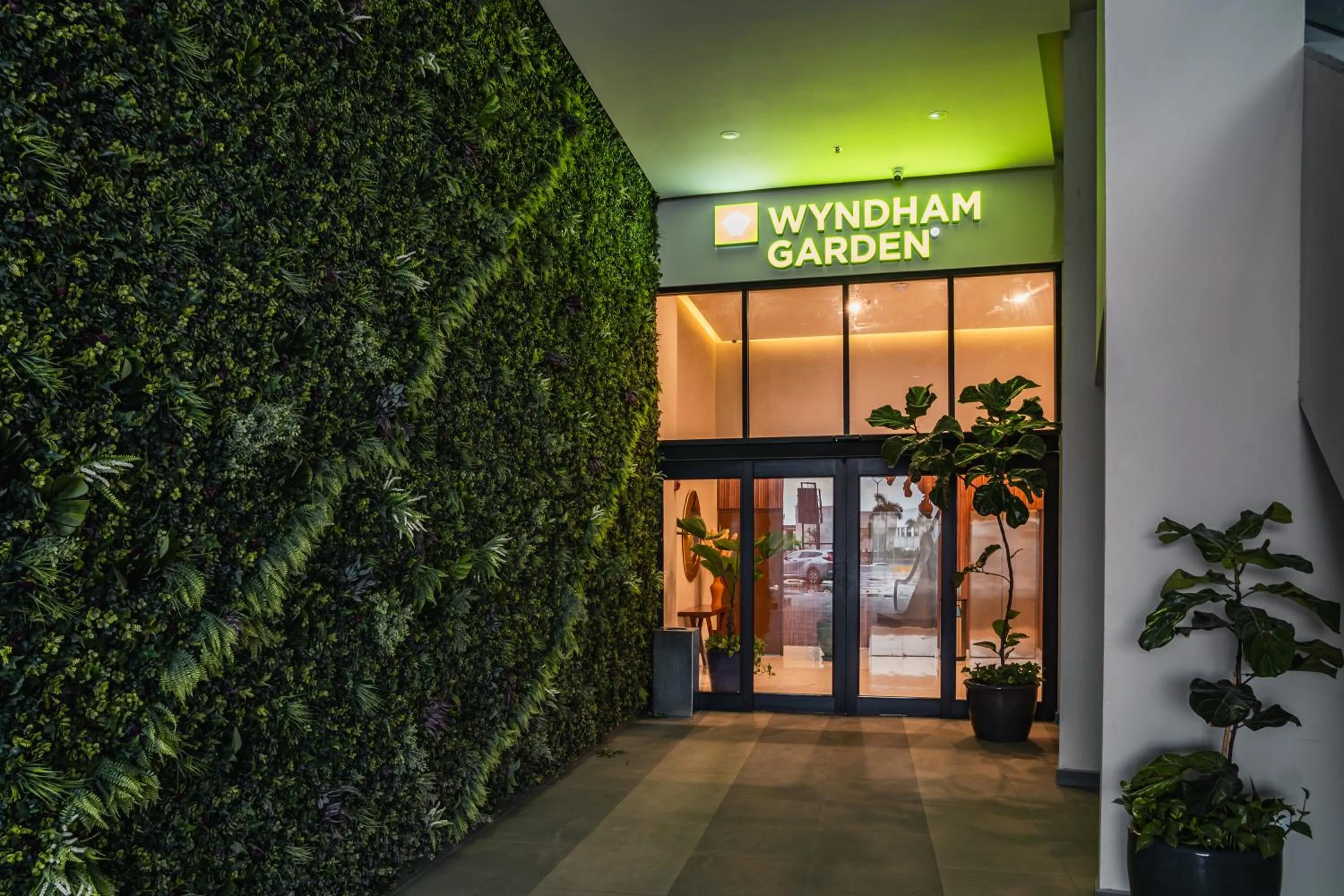 Lobby or reception in Wyndham Garden Mazatlan Marina