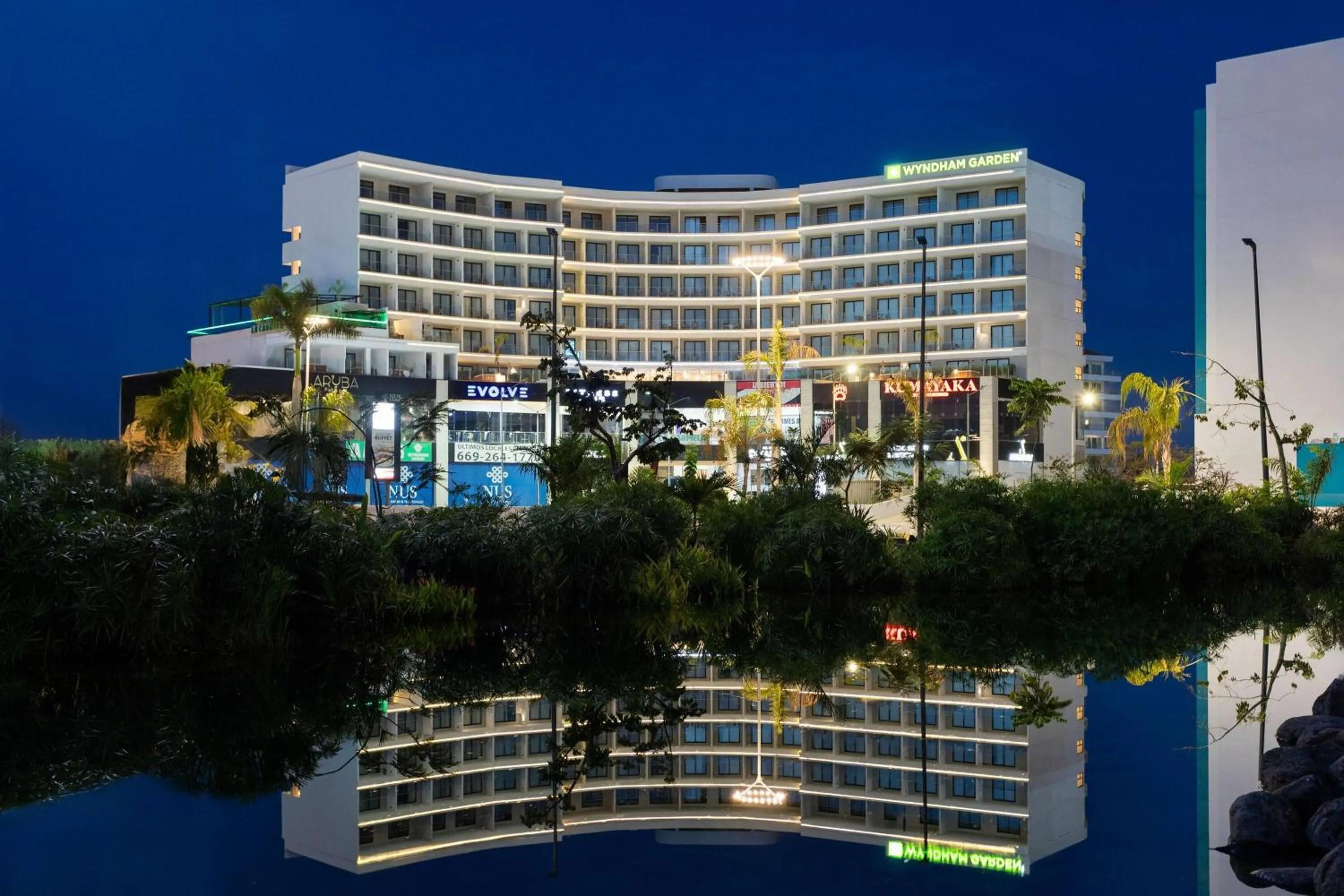 Property building in Wyndham Garden Mazatlan Marina