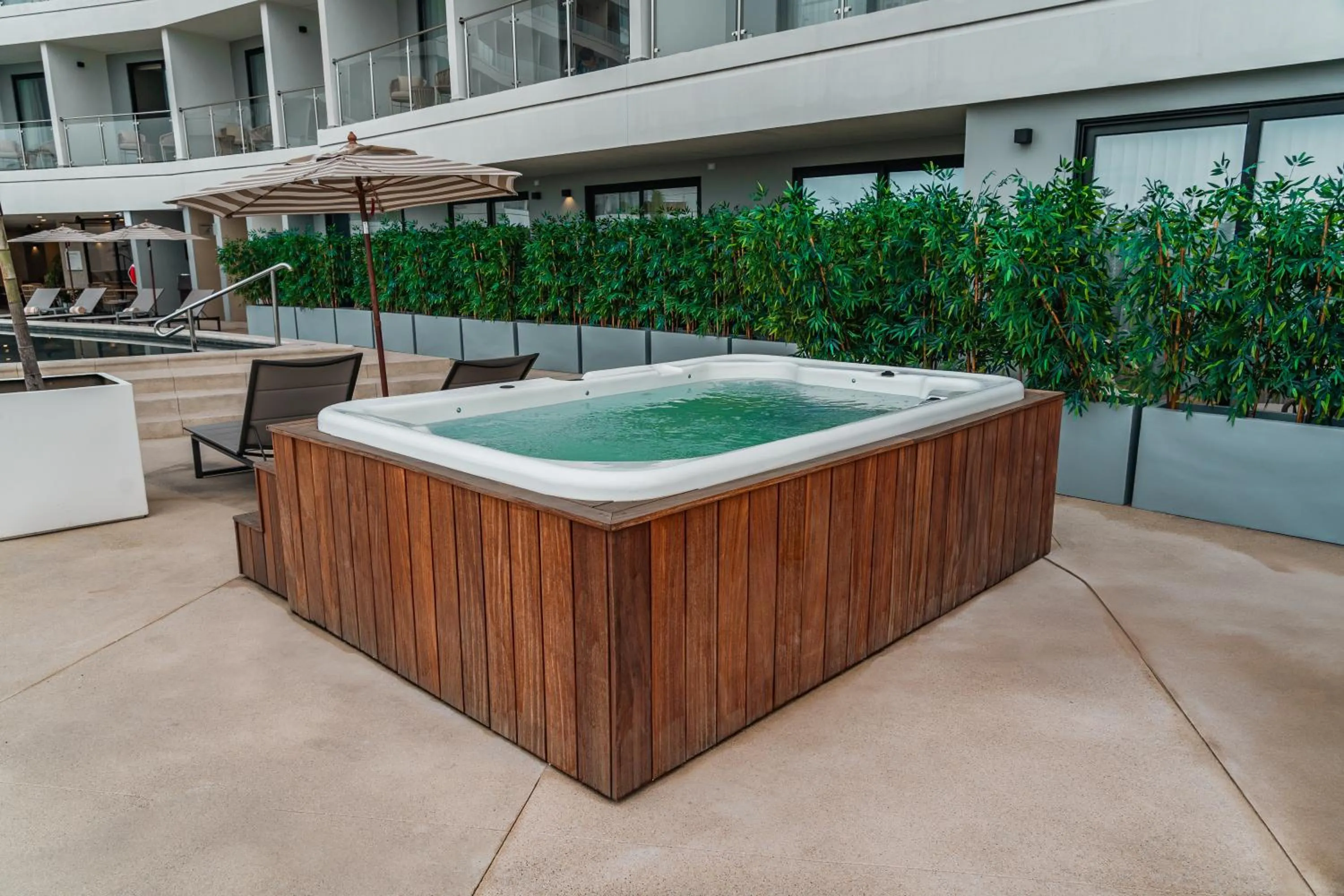 Swimming pool in Wyndham Garden Mazatlan Marina