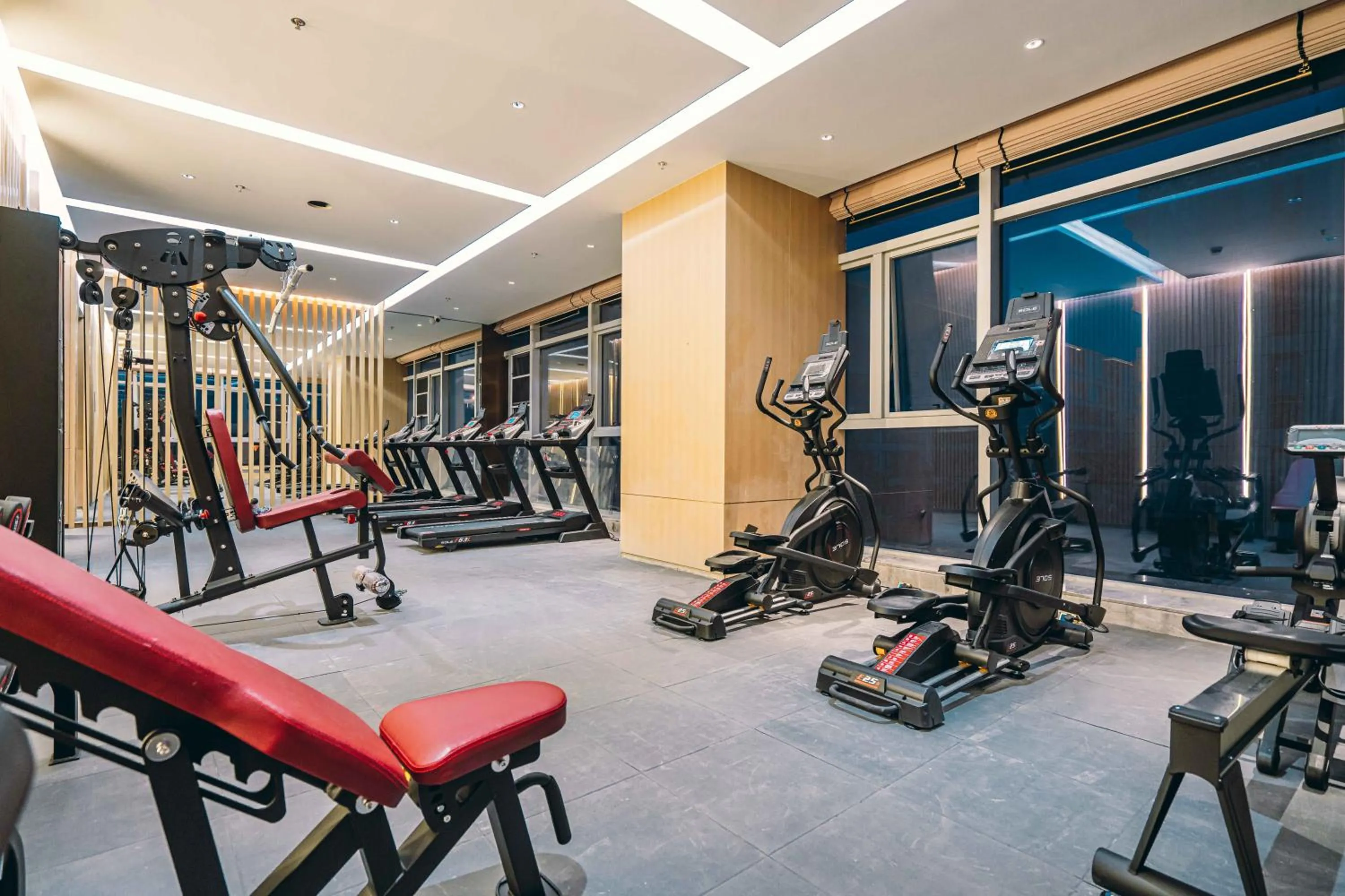 Fitness centre/facilities in Wyndham Garden Huai'an New City