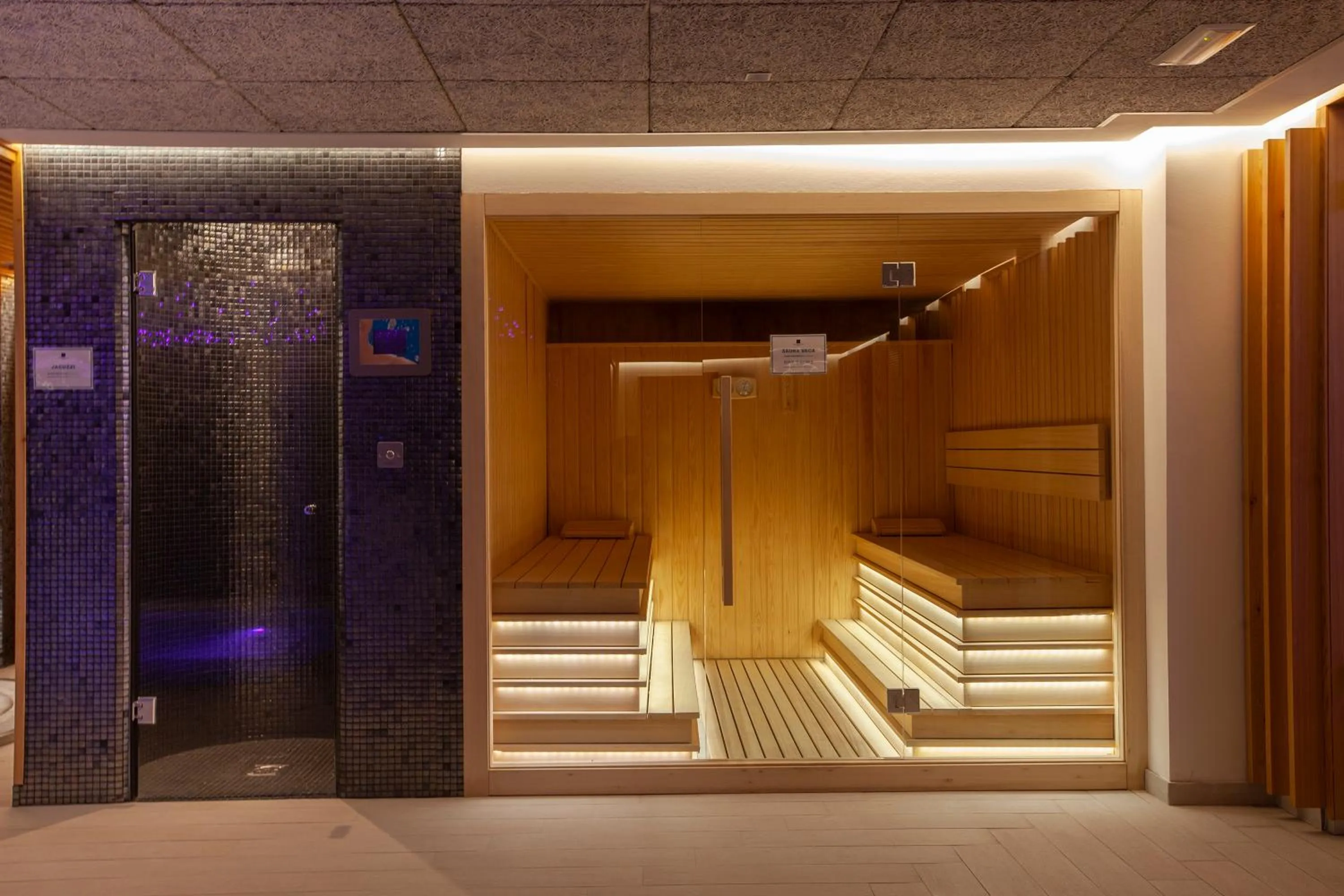 Sauna in Hotel Carlos I Silgar